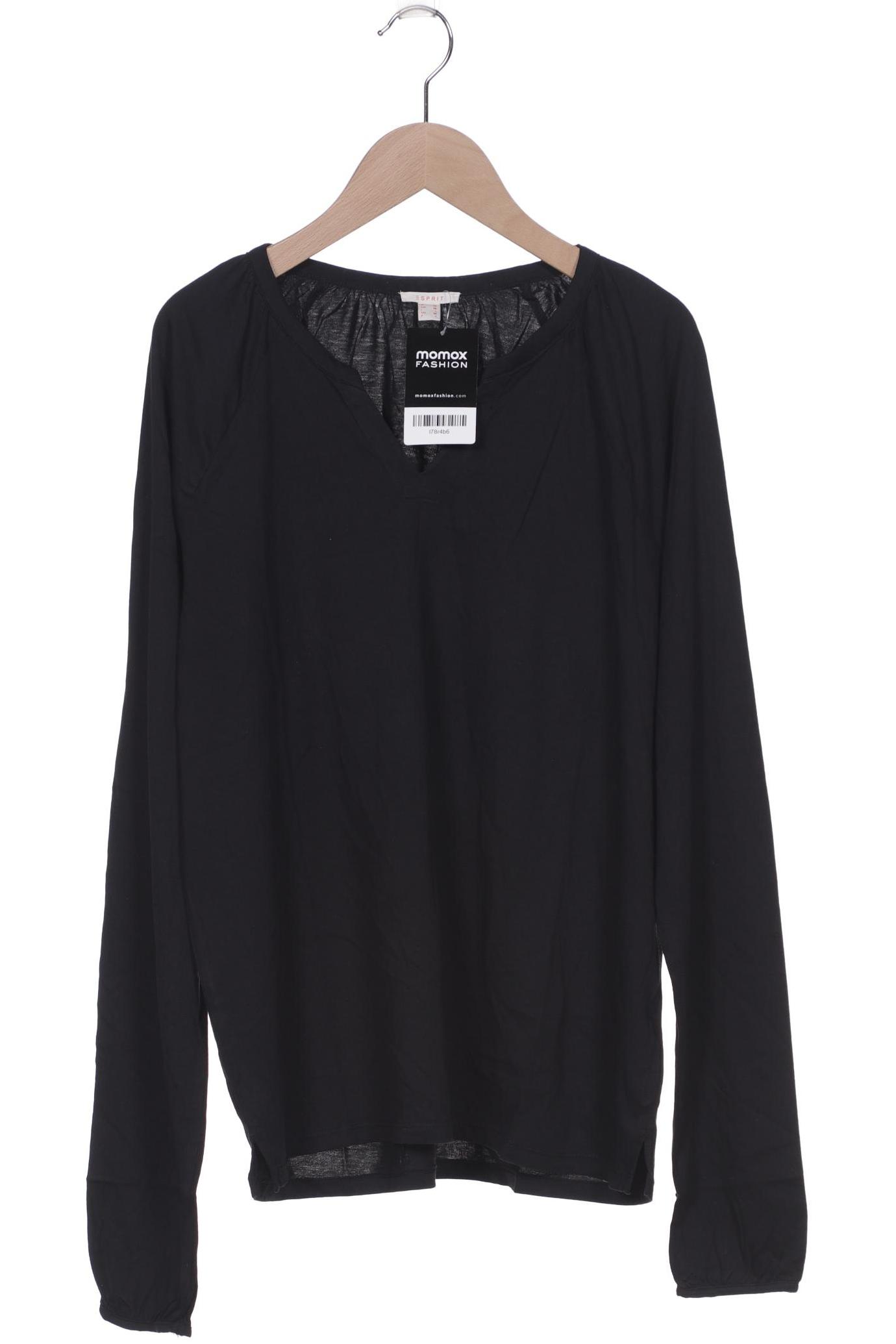 

Esprit Damen Langarmshirt, schwarz, Gr. 38