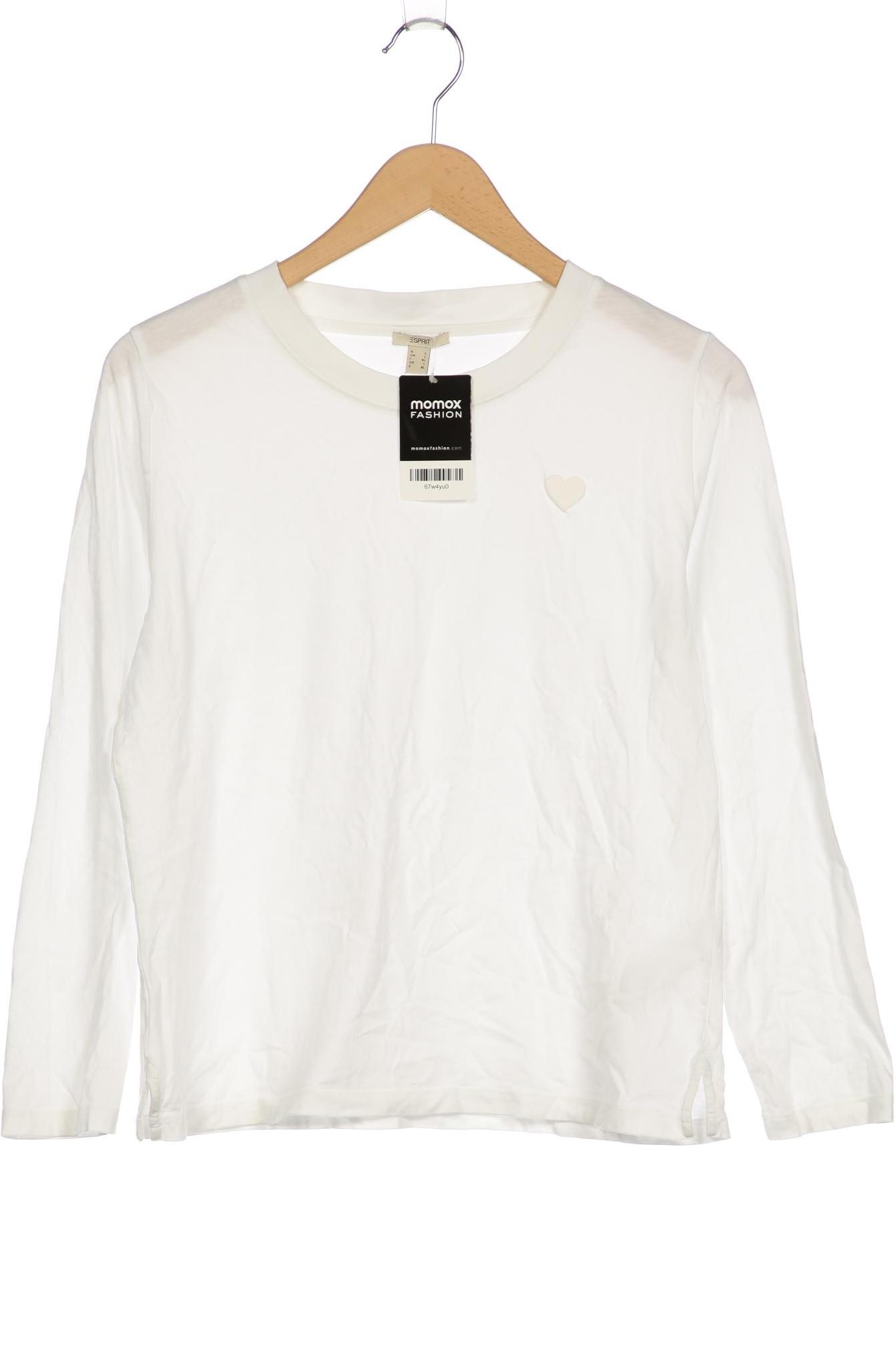 

Esprit Damen Langarmshirt, weiß, Gr. 42