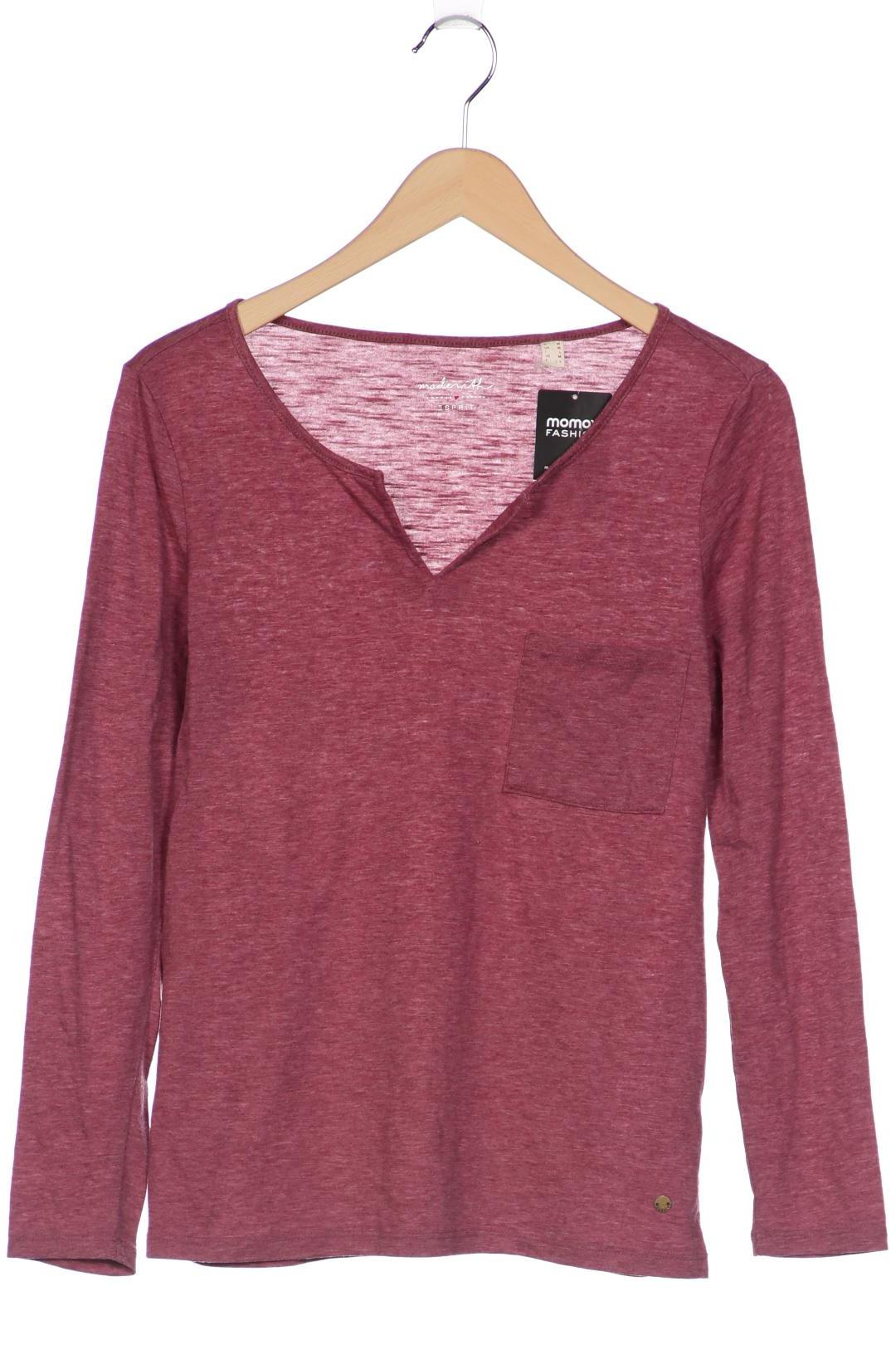 

Esprit Damen Langarmshirt, pink, Gr. 38