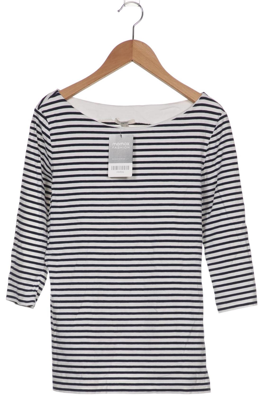 

Esprit Damen Langarmshirt, weiß, Gr. 38