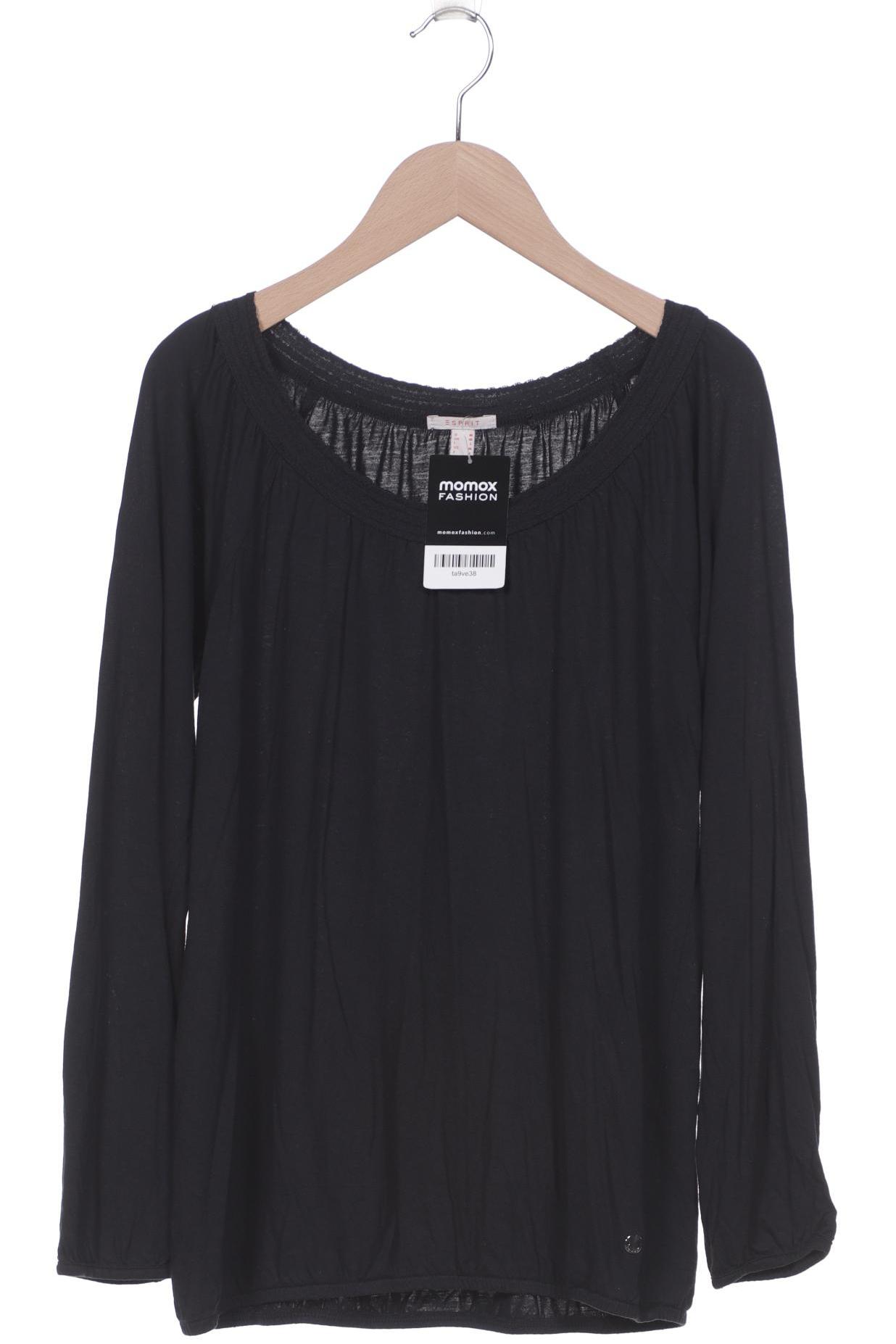 

Esprit Damen Langarmshirt, schwarz, Gr. 38