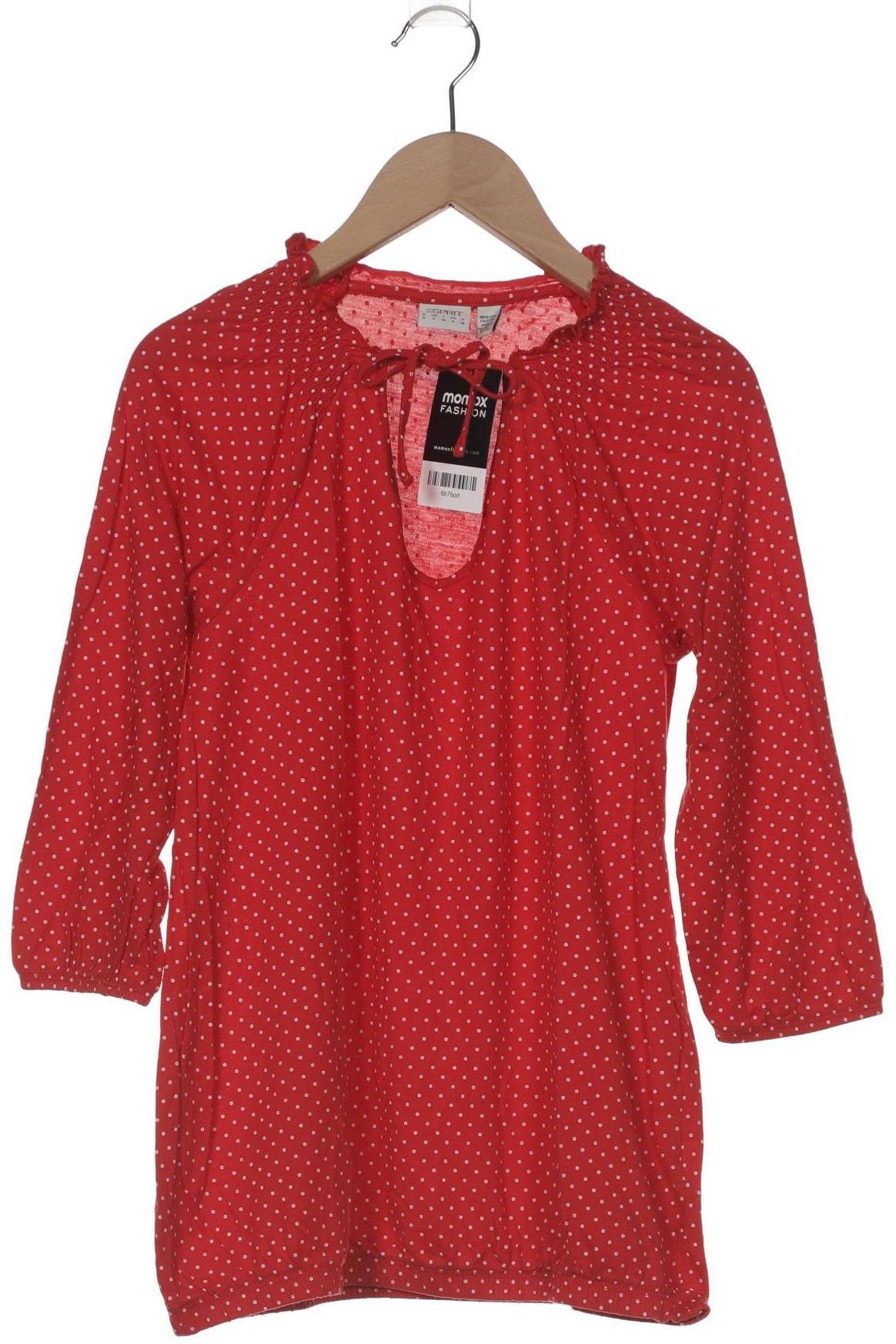 

Esprit Damen Langarmshirt, rot, Gr. 36