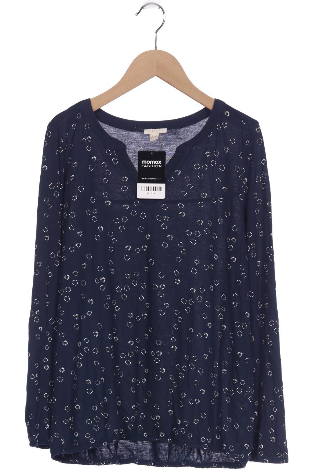 

Esprit Damen Langarmshirt, marineblau, Gr. 36