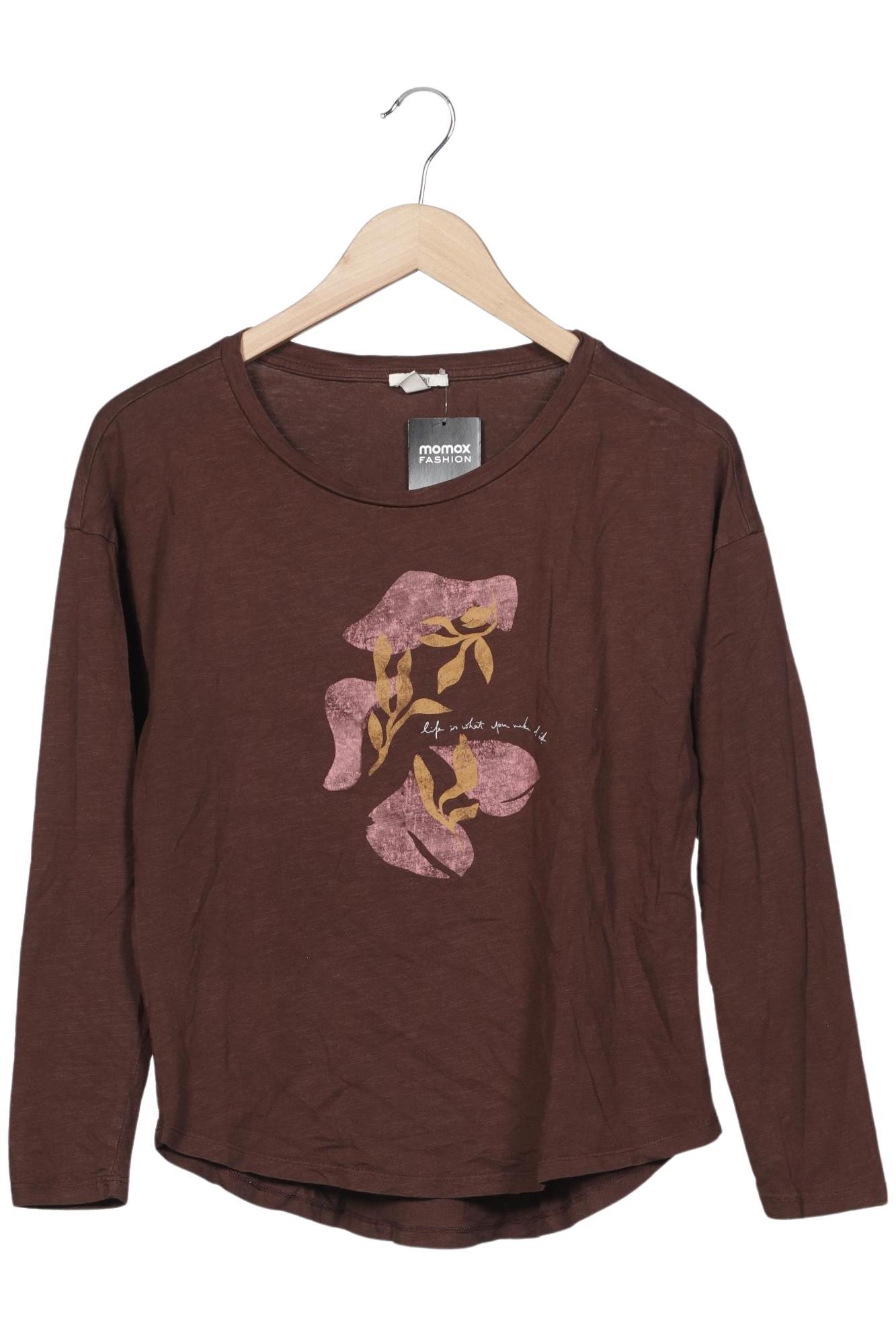 

Esprit Damen Langarmshirt, braun, Gr. 38