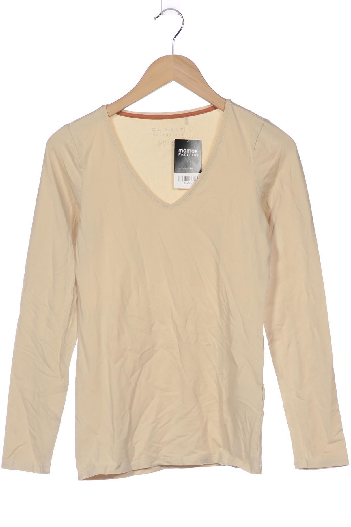 

Esprit Damen Langarmshirt, beige, Gr. 38