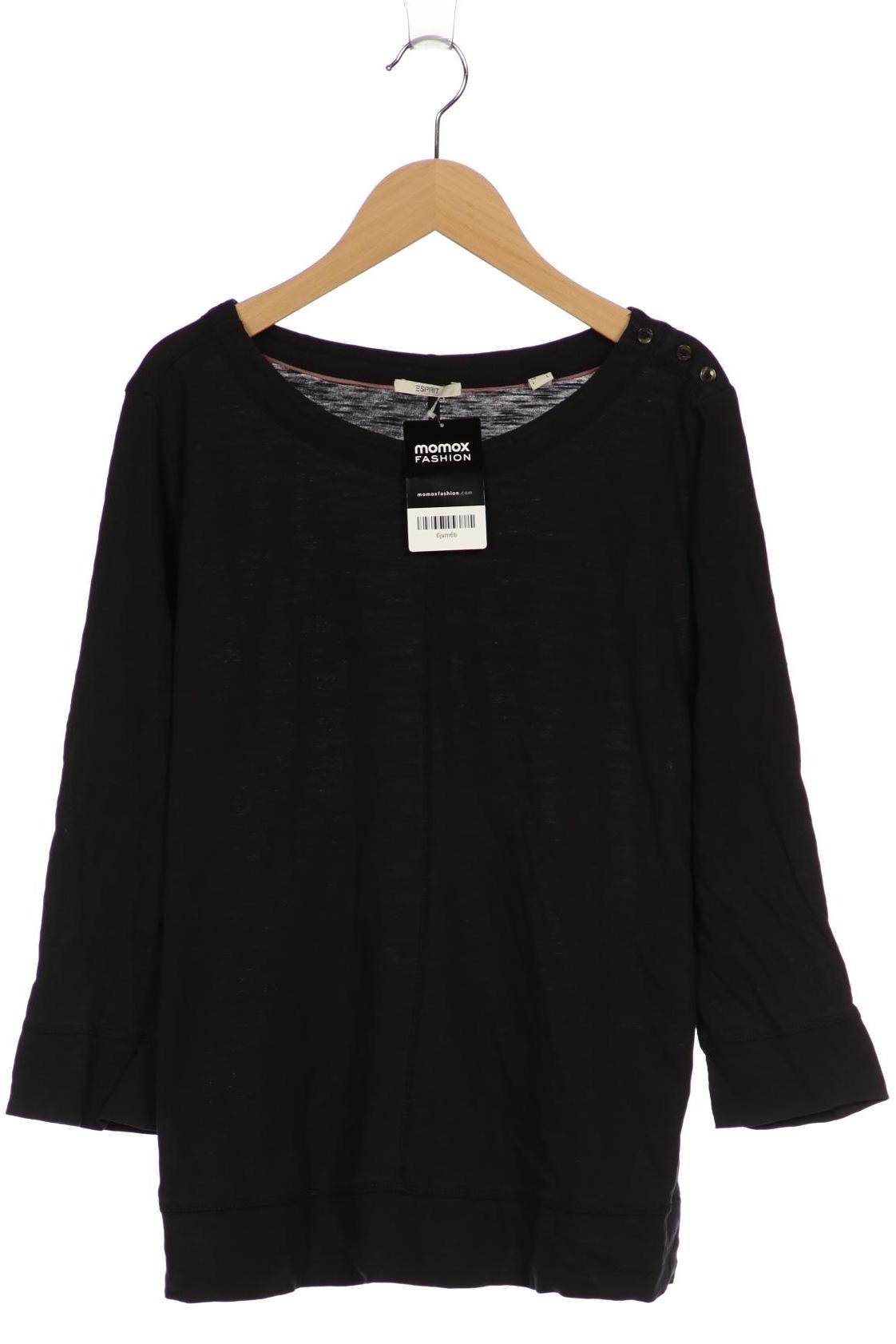 

Esprit Damen Langarmshirt, schwarz, Gr. 38