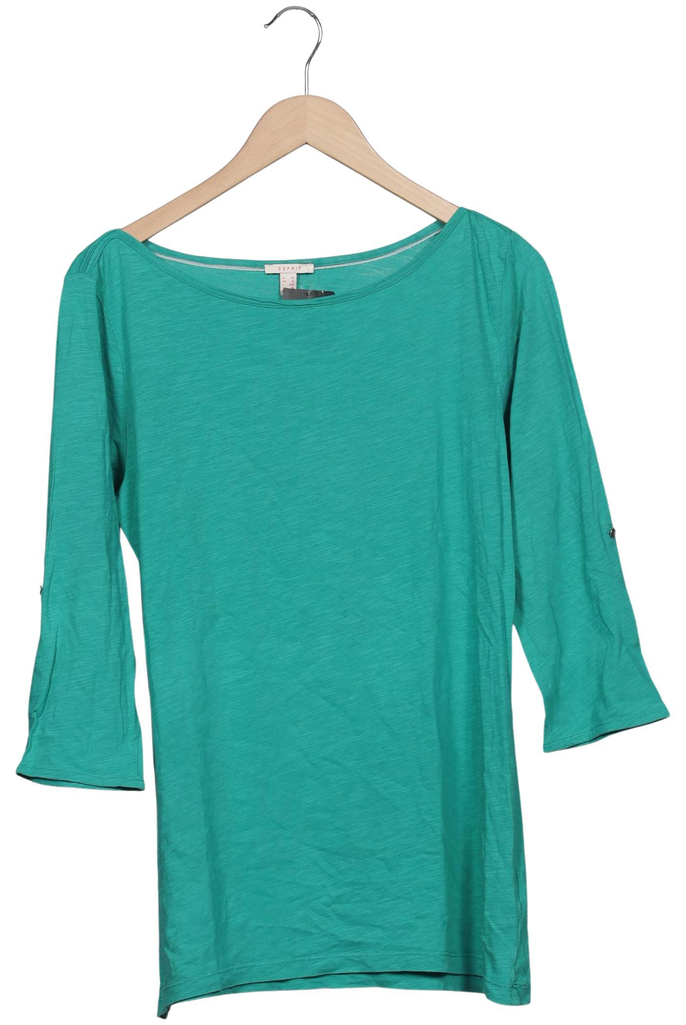 

Esprit Damen Langarmshirt, türkis, Gr. 44