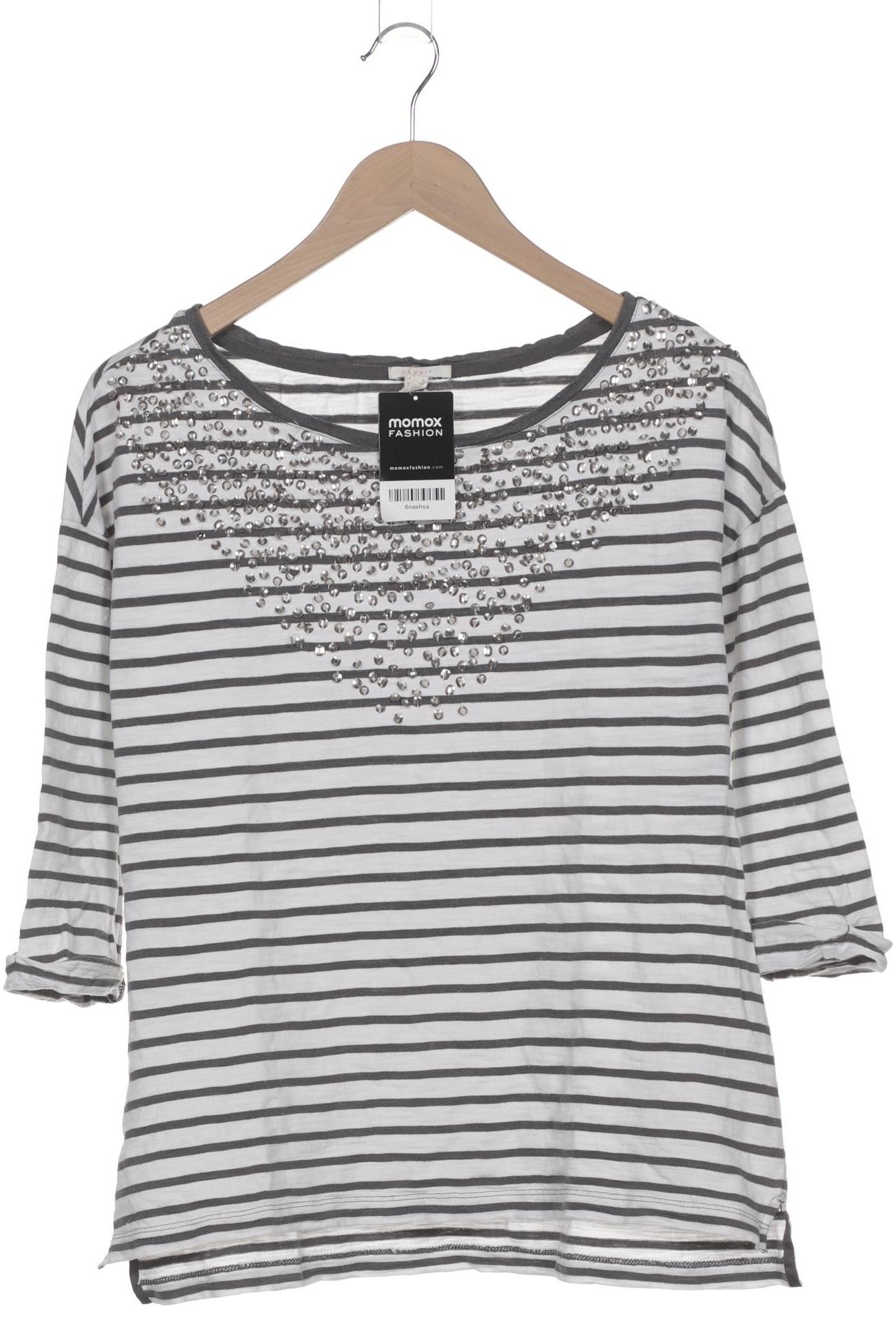

Esprit Damen Langarmshirt, weiß, Gr. 42