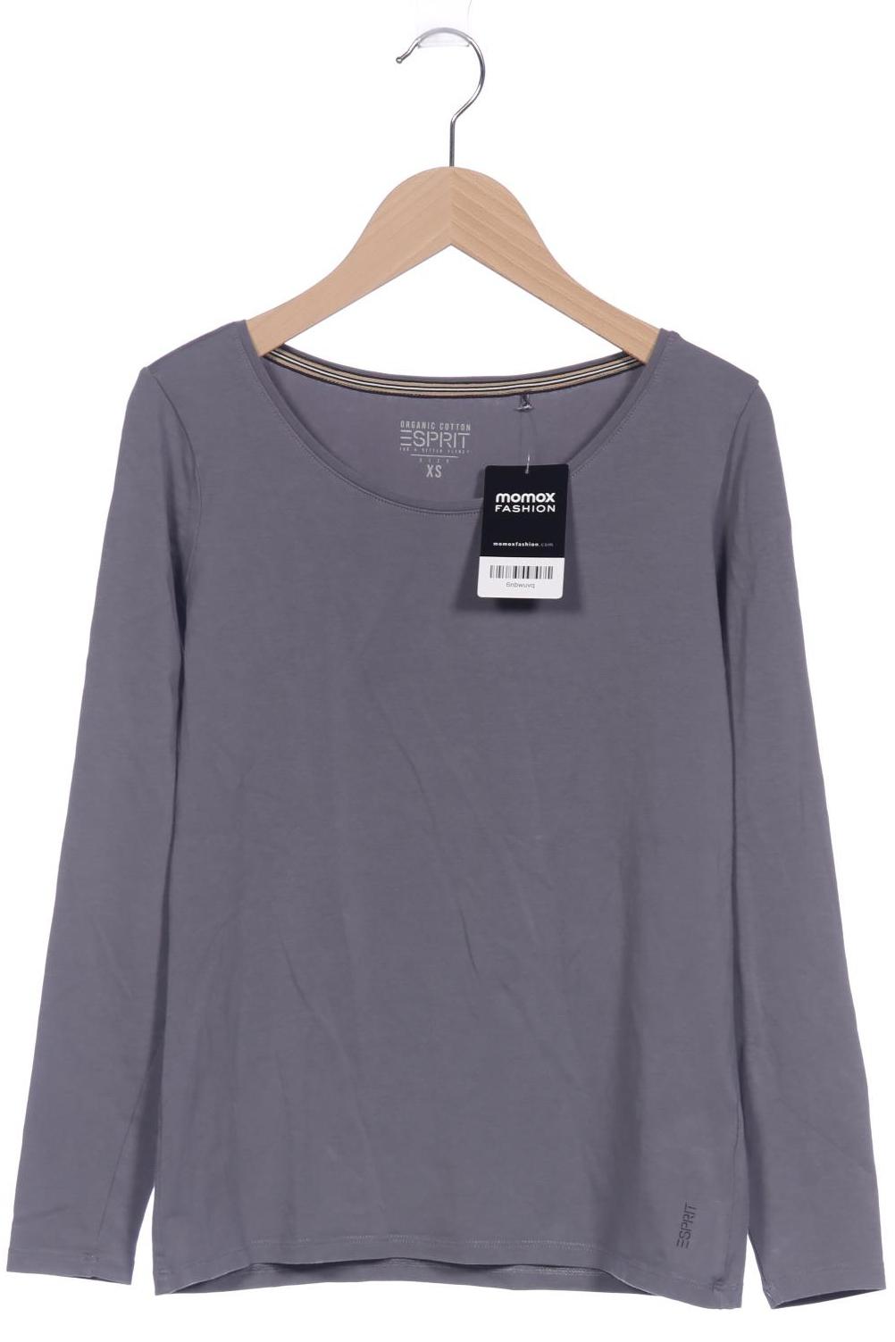 

Esprit Damen Langarmshirt, grau, Gr. 34