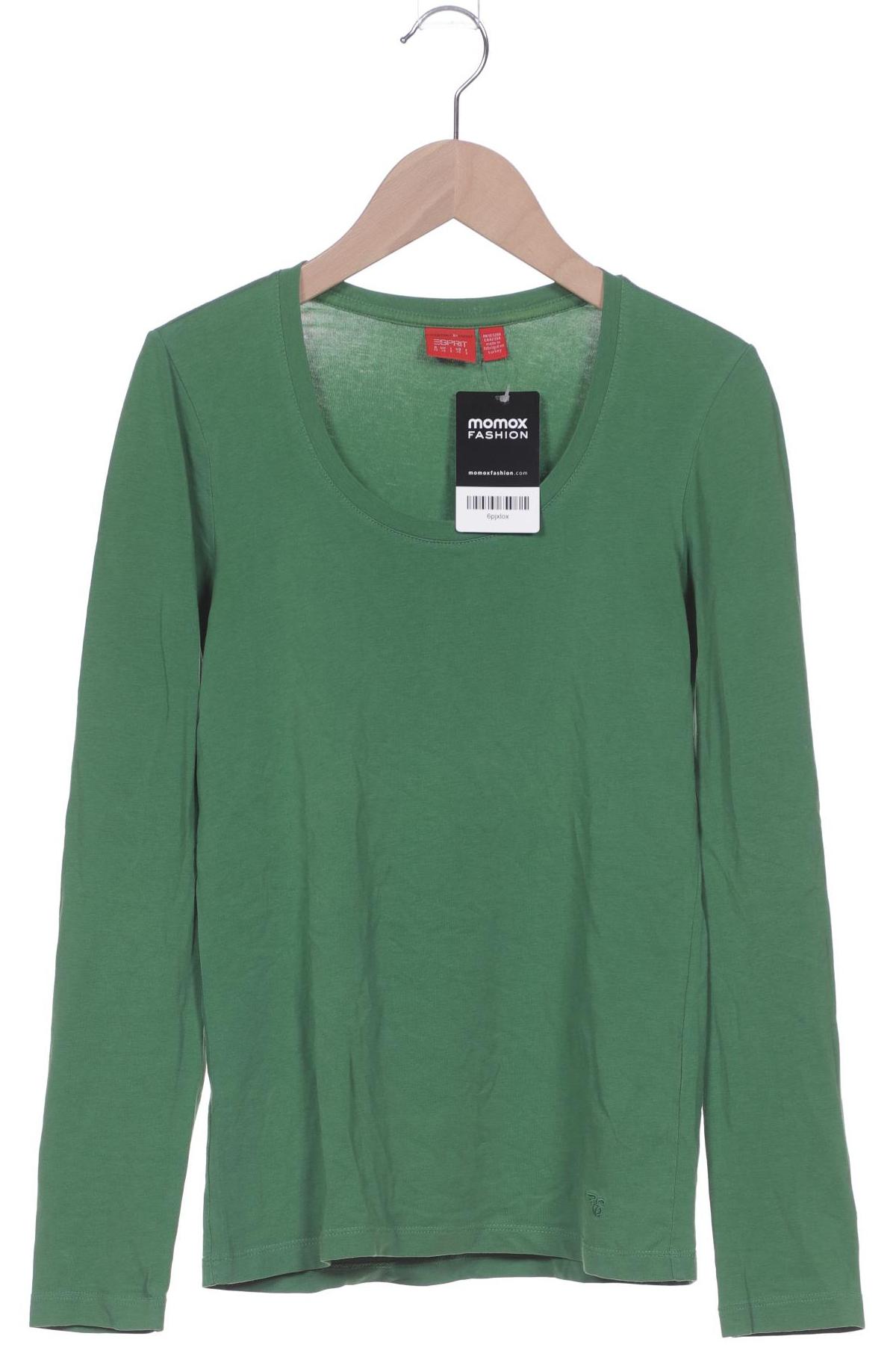 

Esprit Damen Langarmshirt, grün, Gr. 34