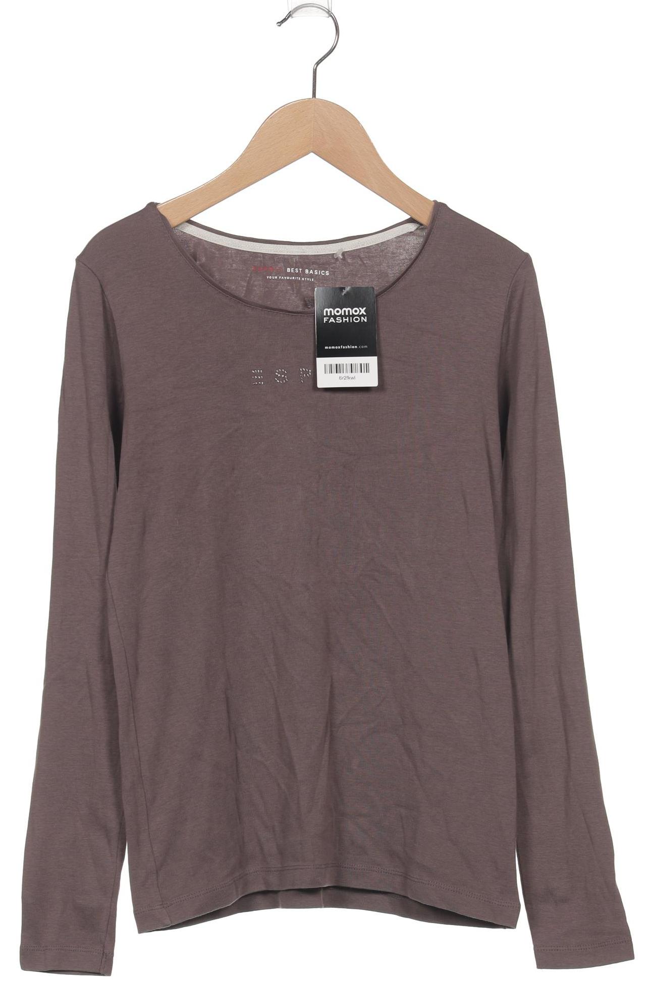 

Esprit Damen Langarmshirt, grau, Gr. uni