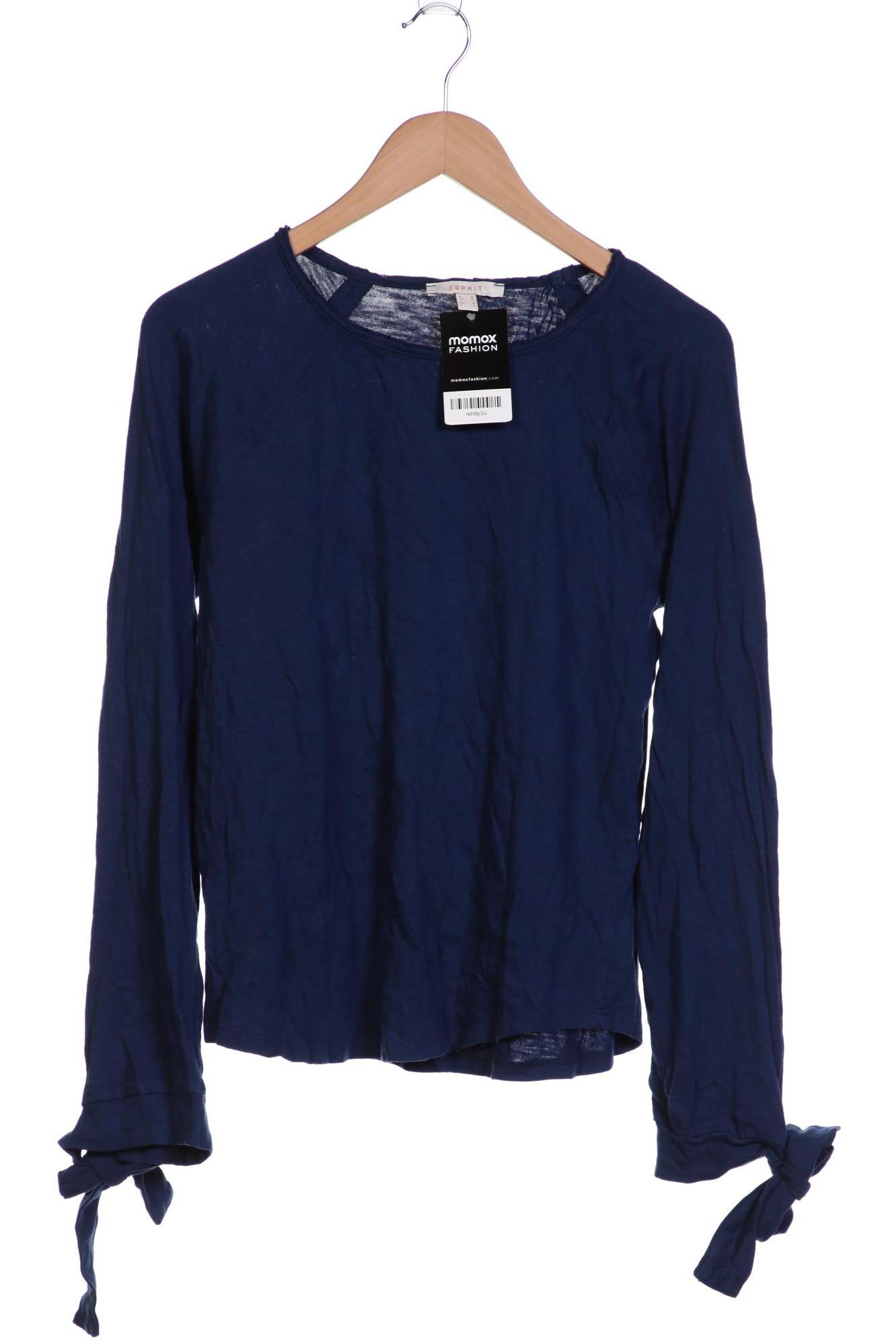 

Esprit Damen Langarmshirt, blau, Gr. 38