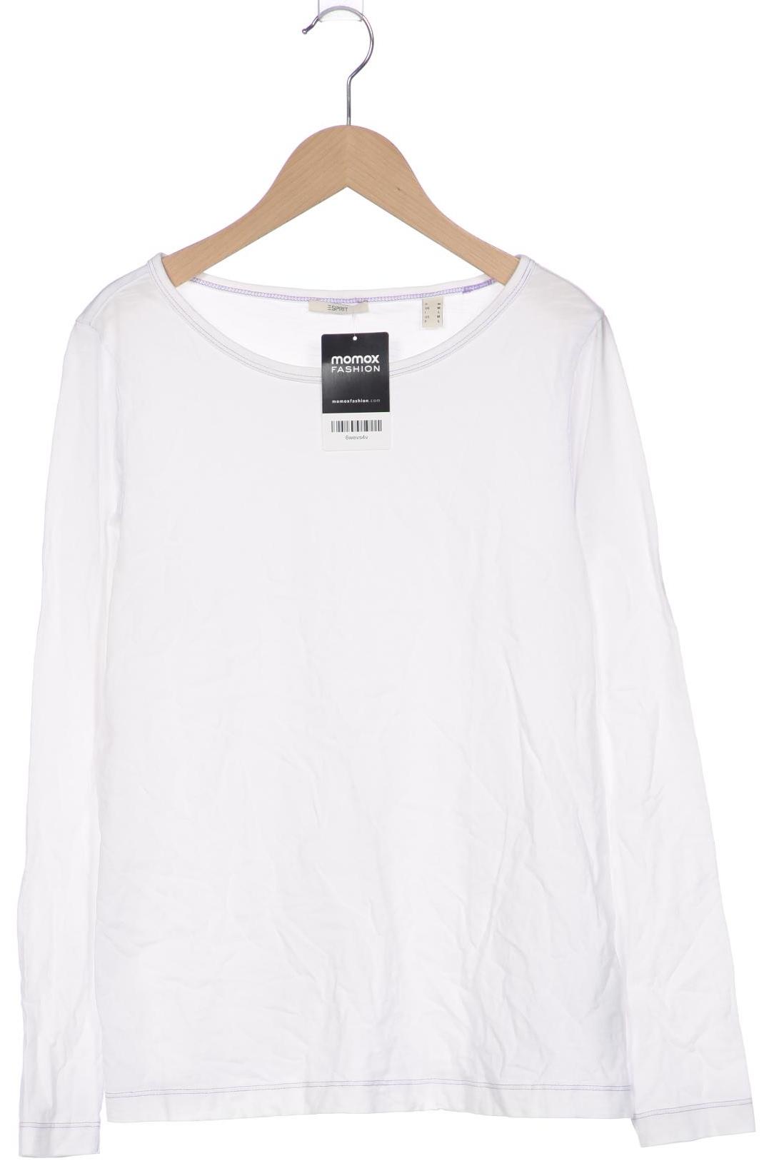 

Esprit Damen Langarmshirt, weiß, Gr. 38