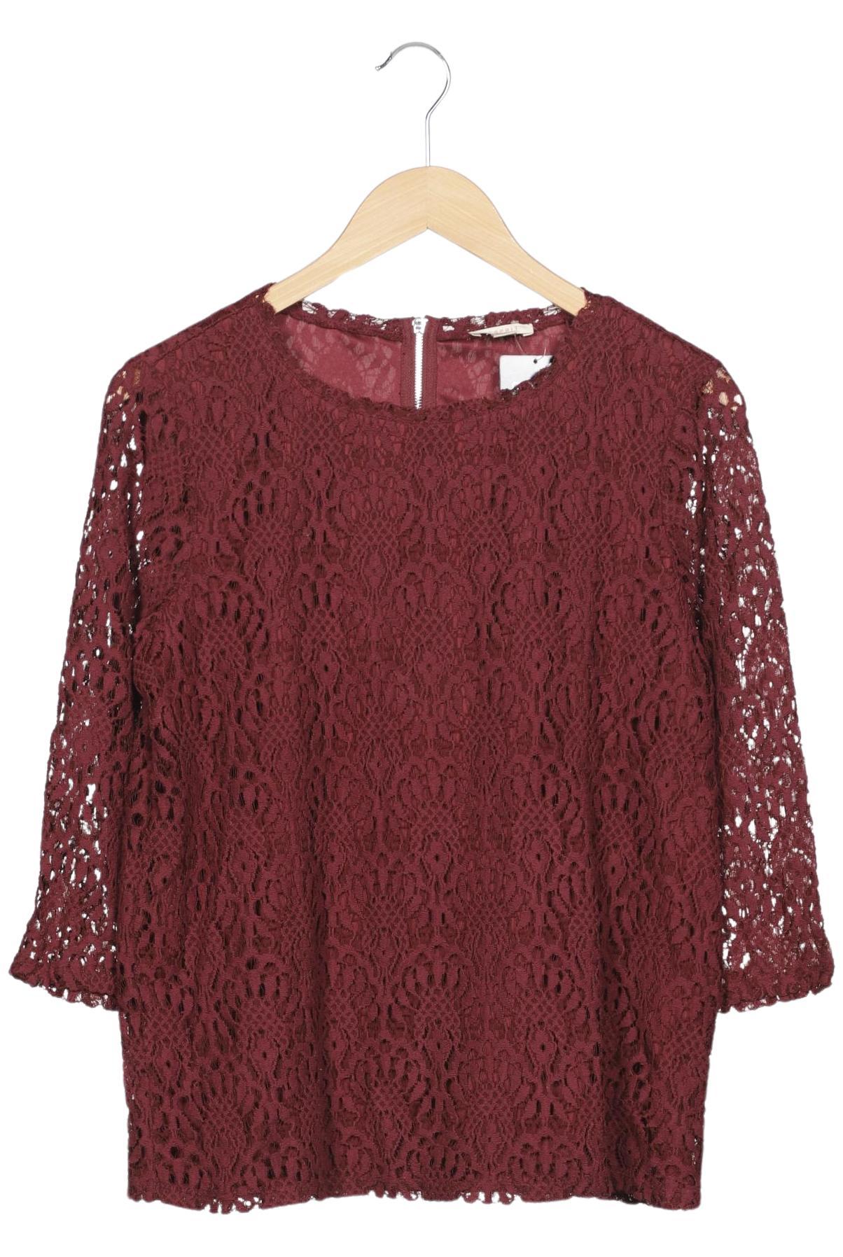 

Esprit Damen Langarmshirt, bordeaux, Gr. 42