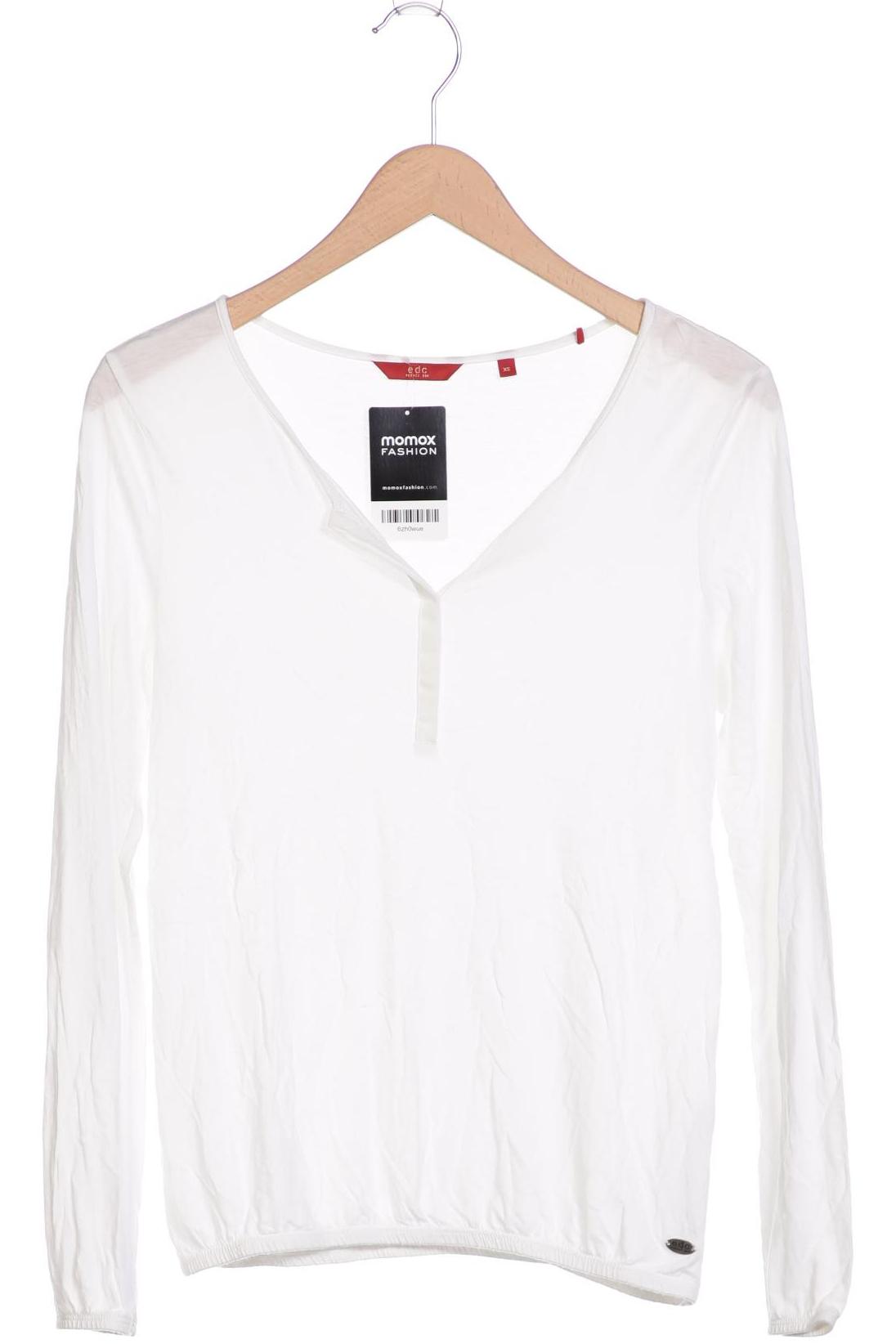 

Esprit Damen Langarmshirt, weiß