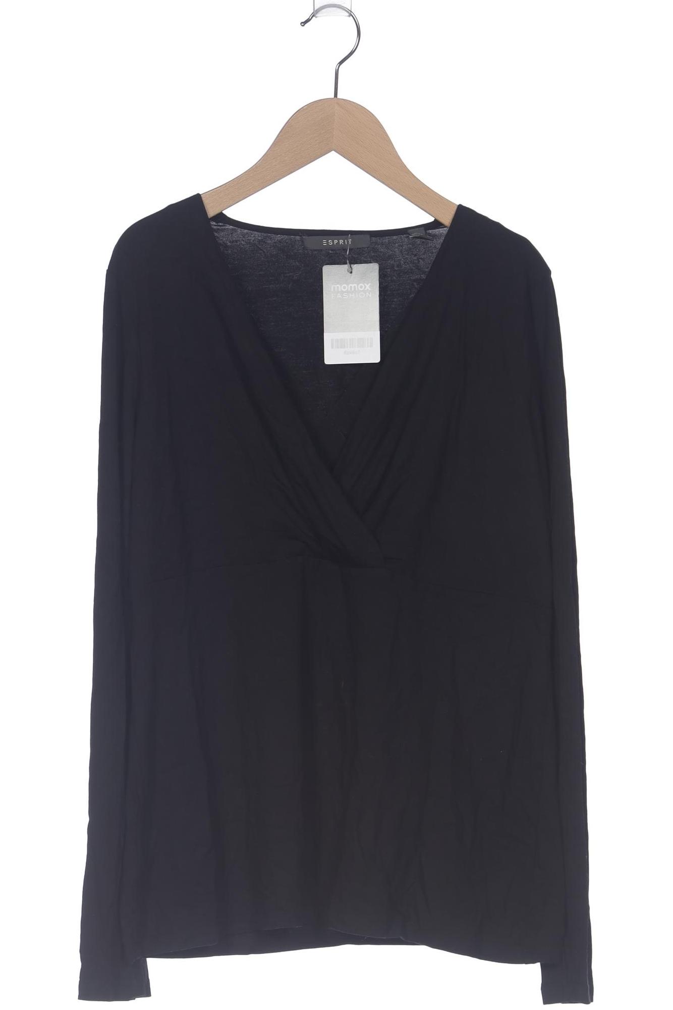

Esprit Damen Langarmshirt, schwarz, Gr. 46