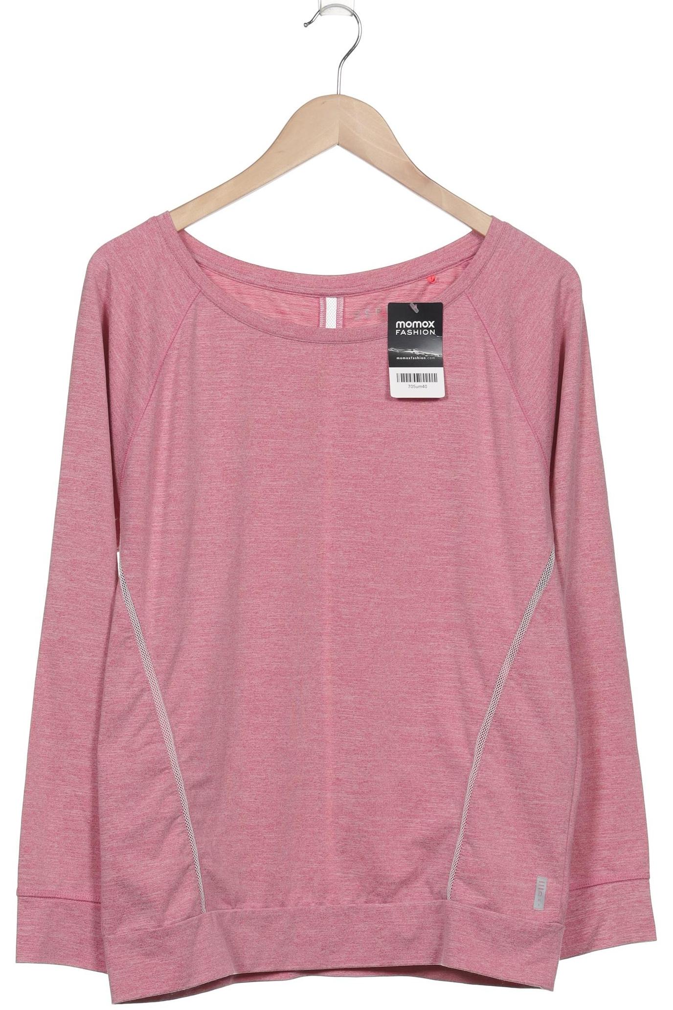 

Esprit Damen Langarmshirt, pink, Gr. 38