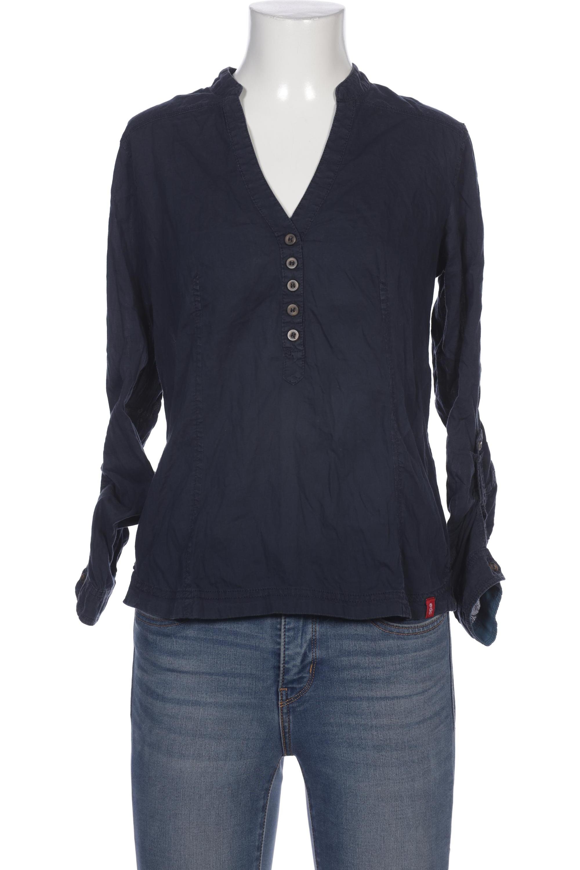 

Esprit Damen Langarmshirt, marineblau, Gr. 34