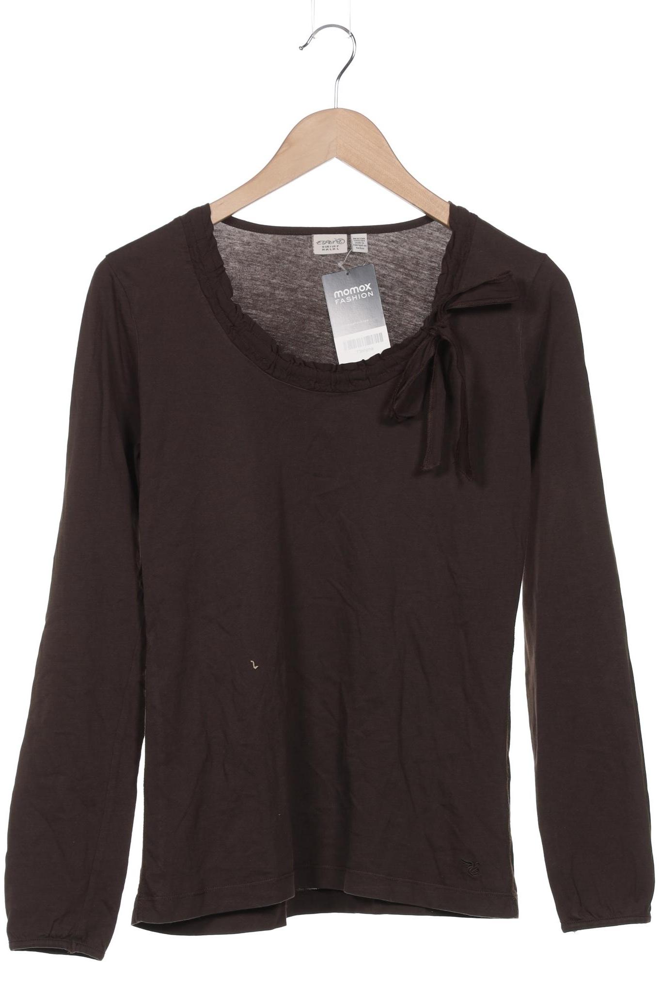 

Esprit Damen Langarmshirt, braun, Gr. 38