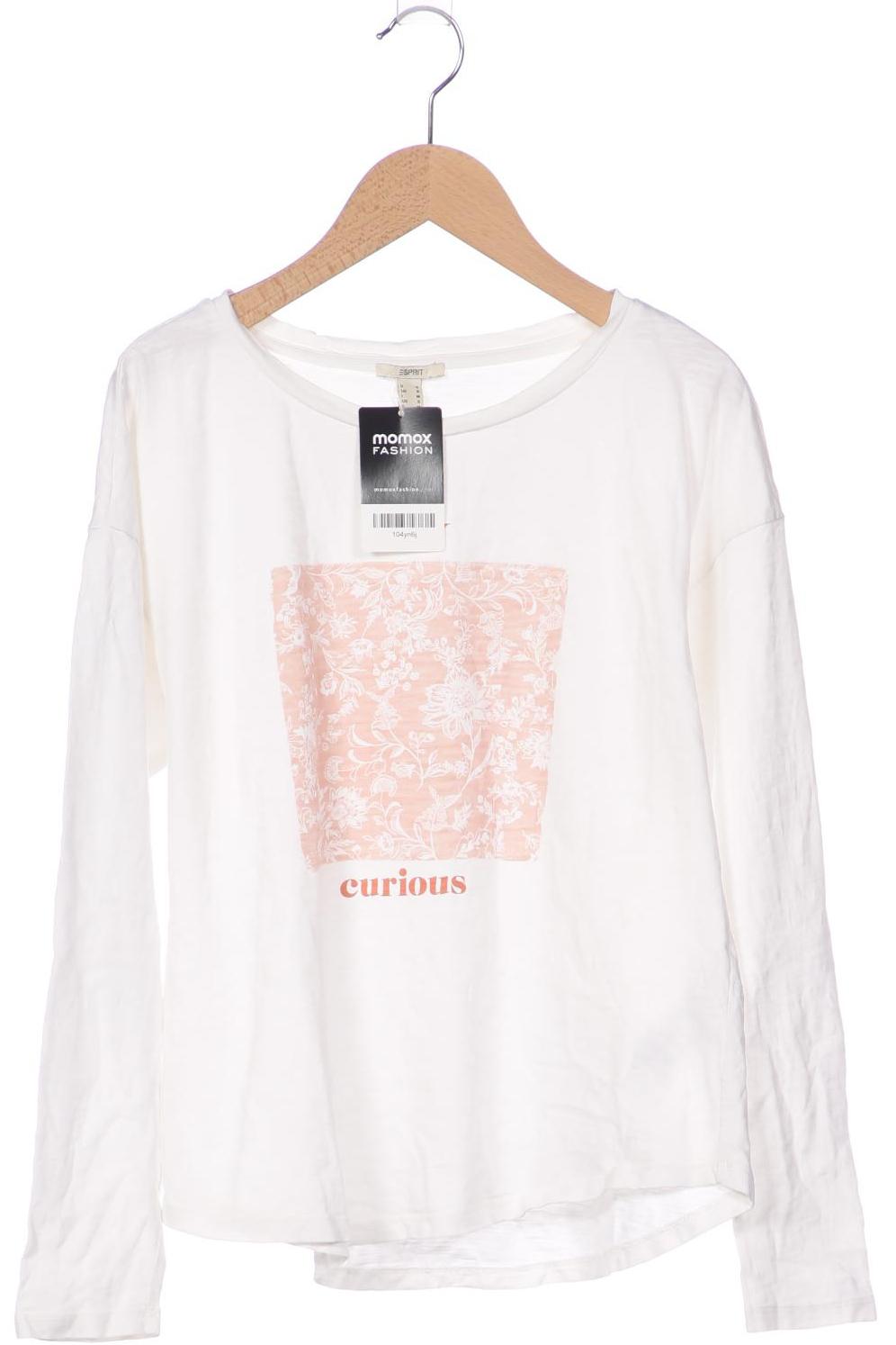 

Esprit Damen Langarmshirt, weiß, Gr. 36