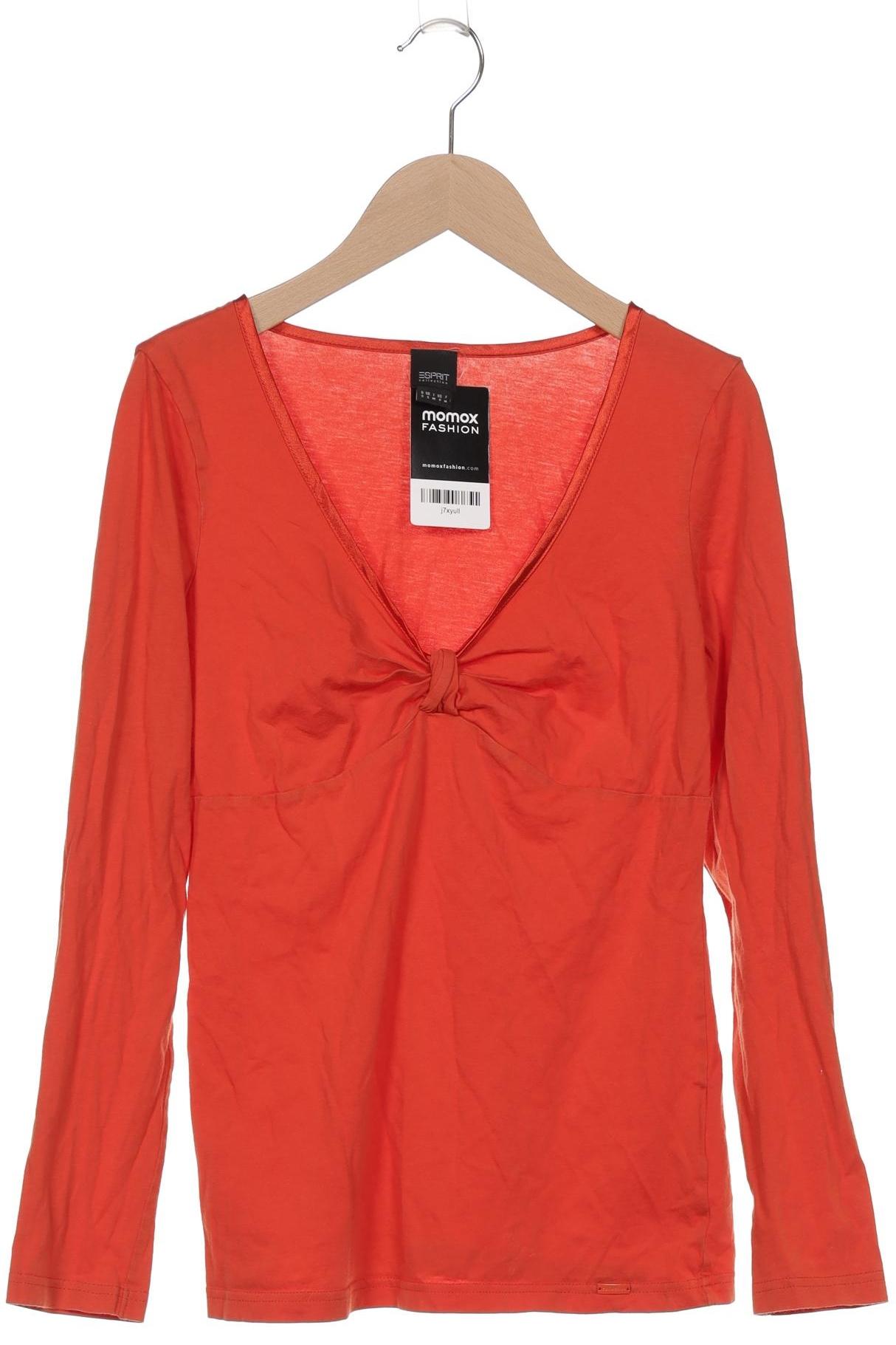 

Esprit Damen Langarmshirt, orange, Gr. 36
