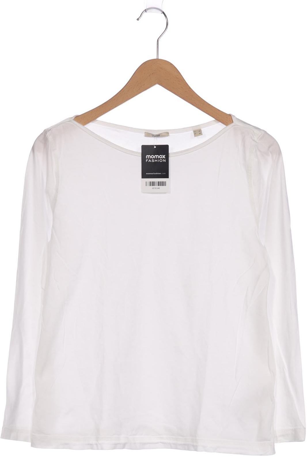 

Esprit Damen Langarmshirt, weiß, Gr. 42