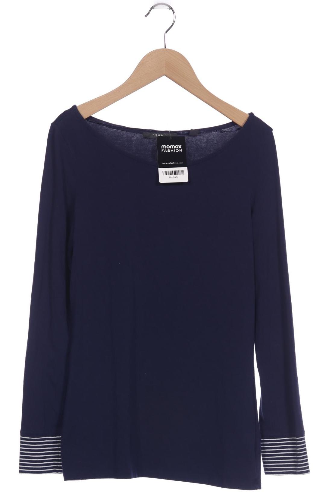 

Esprit Damen Langarmshirt, marineblau, Gr. 38