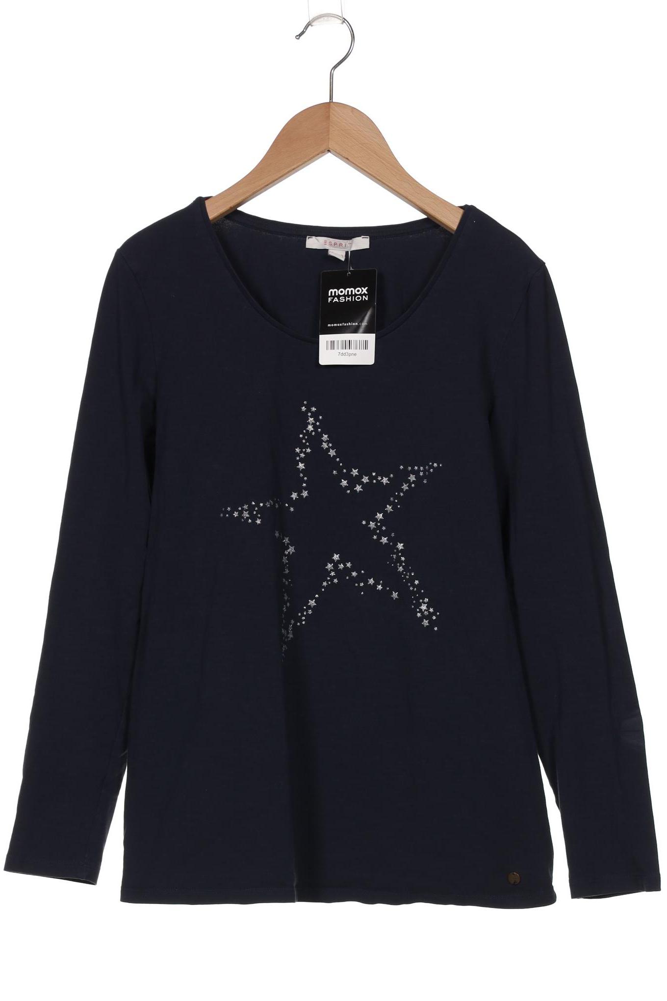 

Esprit Damen Langarmshirt, marineblau, Gr. 38