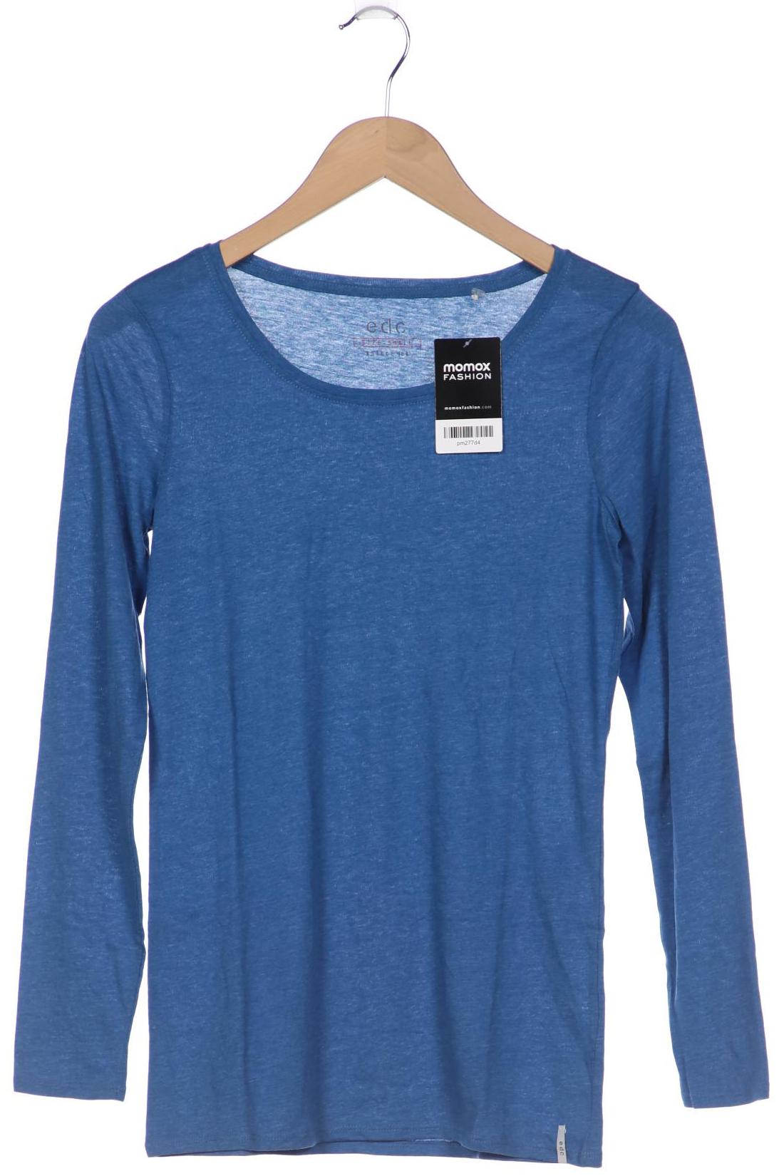 

Esprit Damen Langarmshirt, blau, Gr. 36
