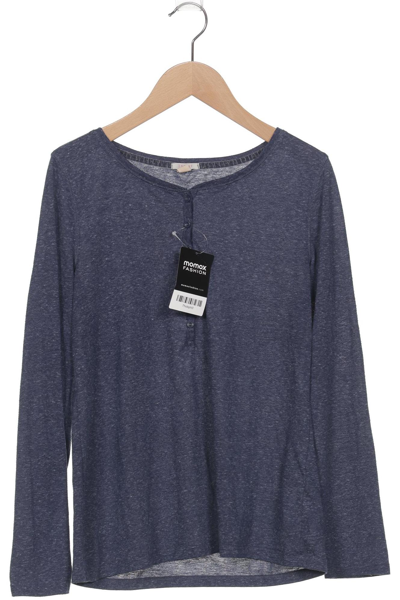

Esprit Damen Langarmshirt, marineblau, Gr. 36