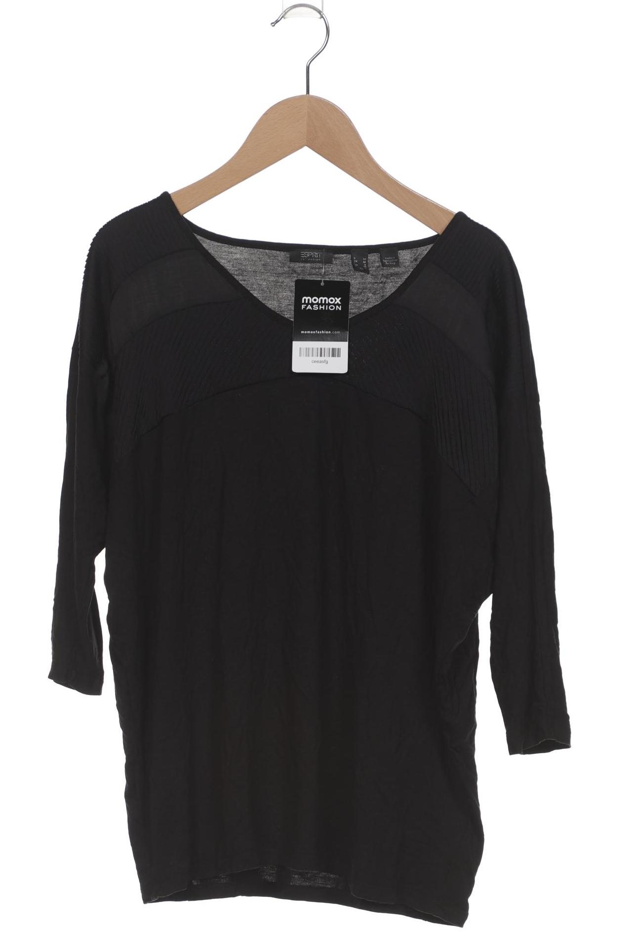 

Esprit Damen Langarmshirt, schwarz, Gr. 38