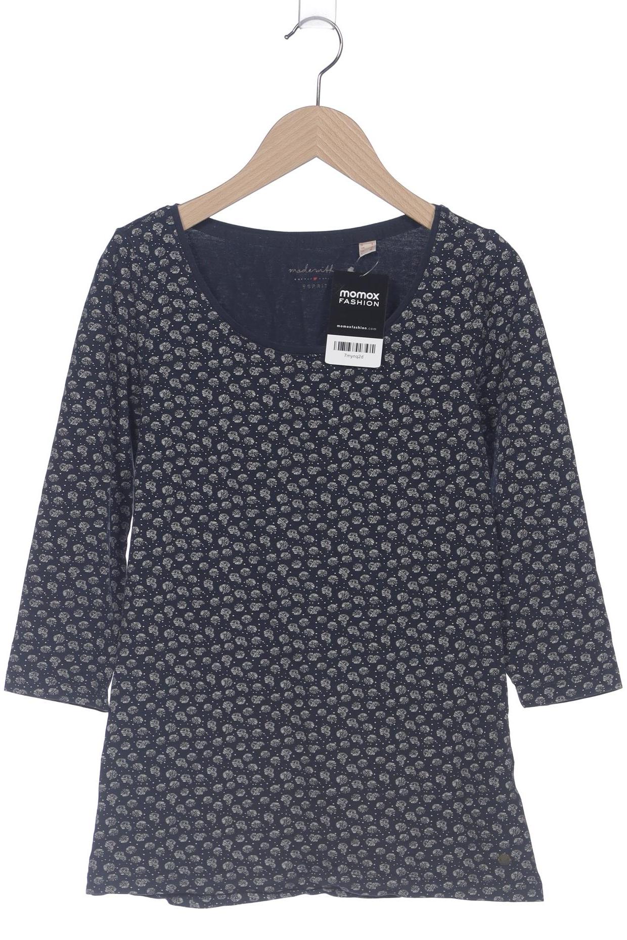 

Esprit Damen Langarmshirt, marineblau, Gr. 36