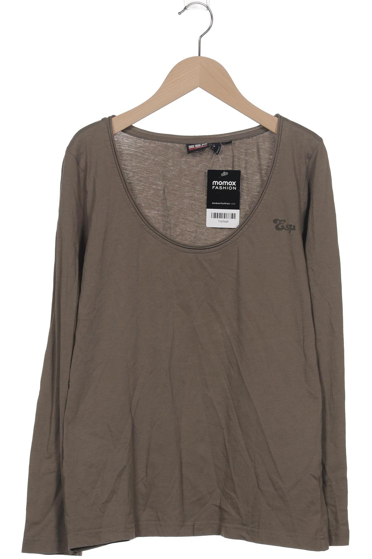 

Esprit Damen Langarmshirt, grau, Gr. 42