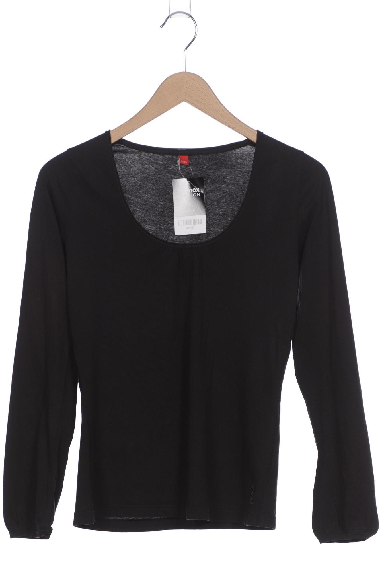 

Esprit Damen Langarmshirt, schwarz, Gr. 36