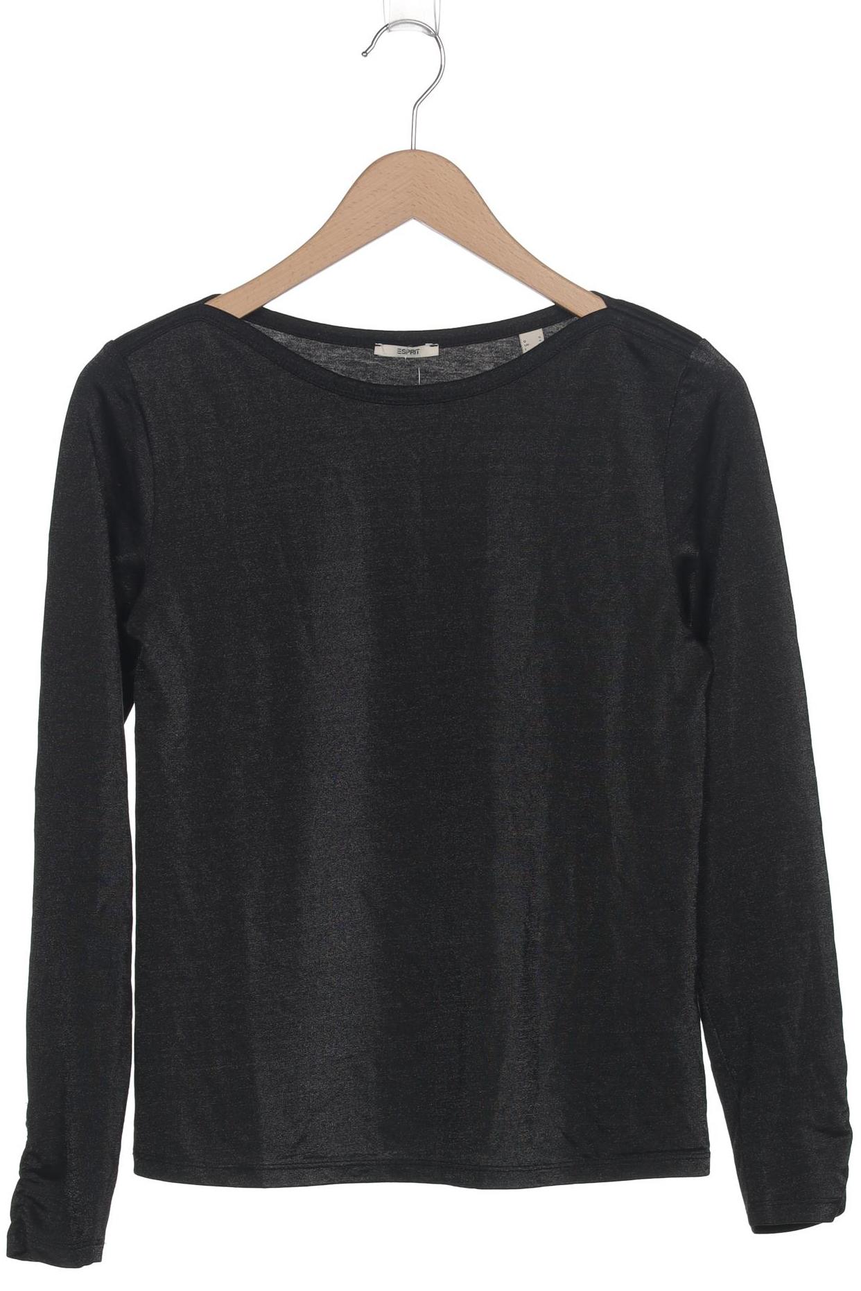 

Esprit Damen Langarmshirt, schwarz, Gr. 36