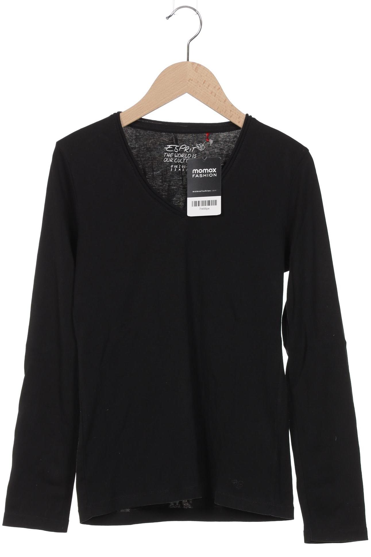 

Esprit Damen Langarmshirt, schwarz, Gr. 36