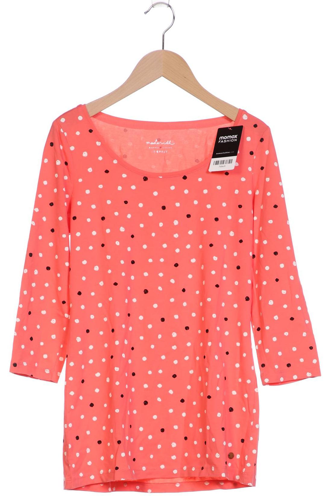 

Esprit Damen Langarmshirt, orange, Gr. 36
