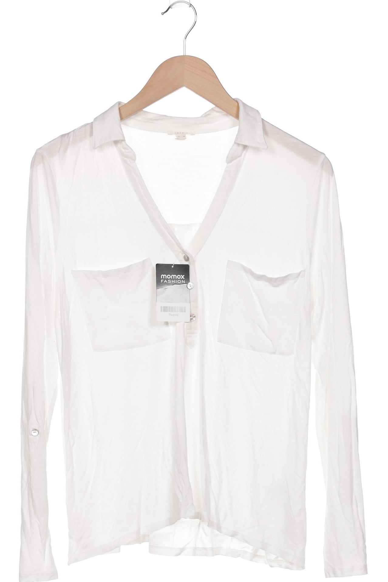 

Esprit Damen Langarmshirt, weiß, Gr. 38