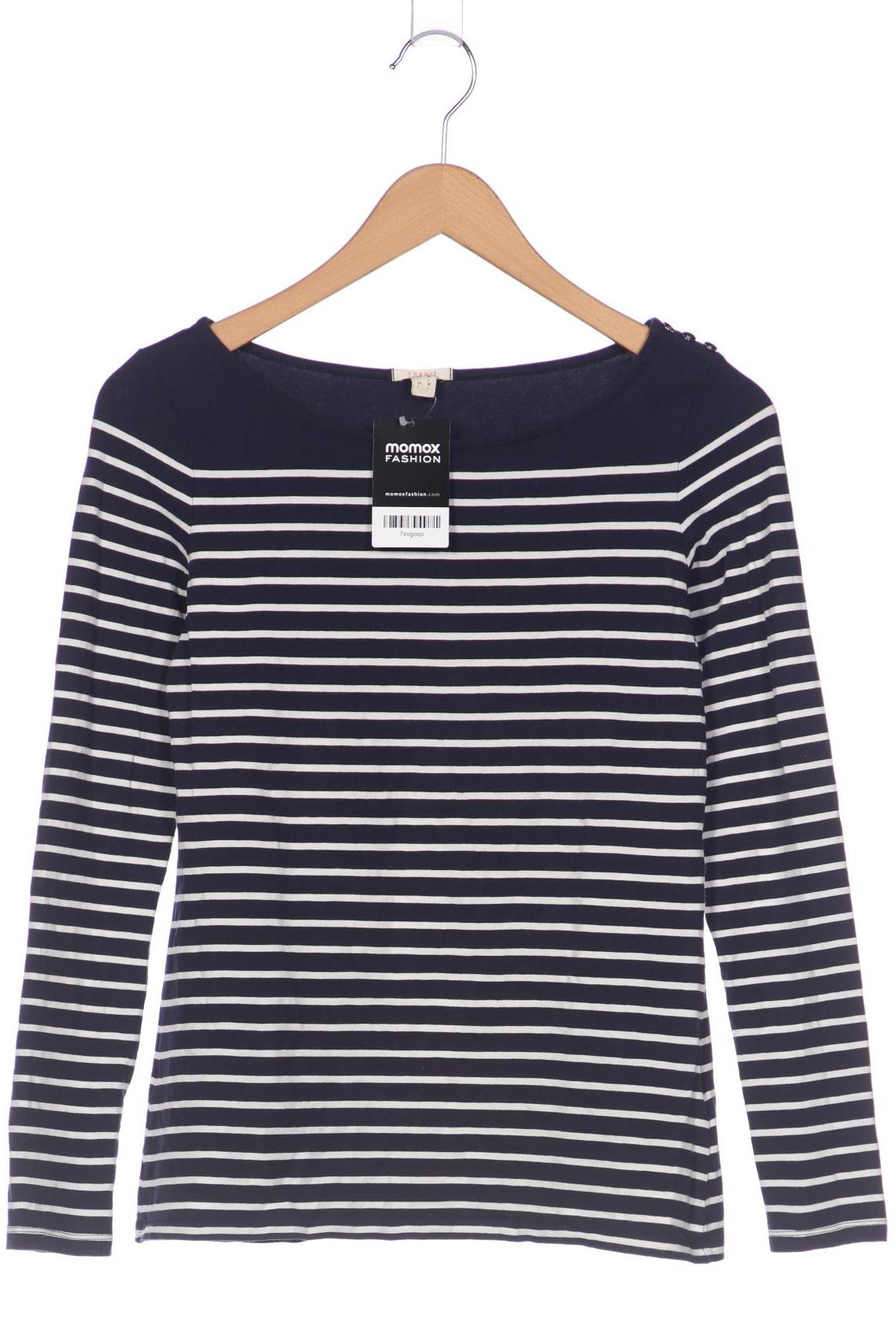 

Esprit Damen Langarmshirt, marineblau, Gr. 38