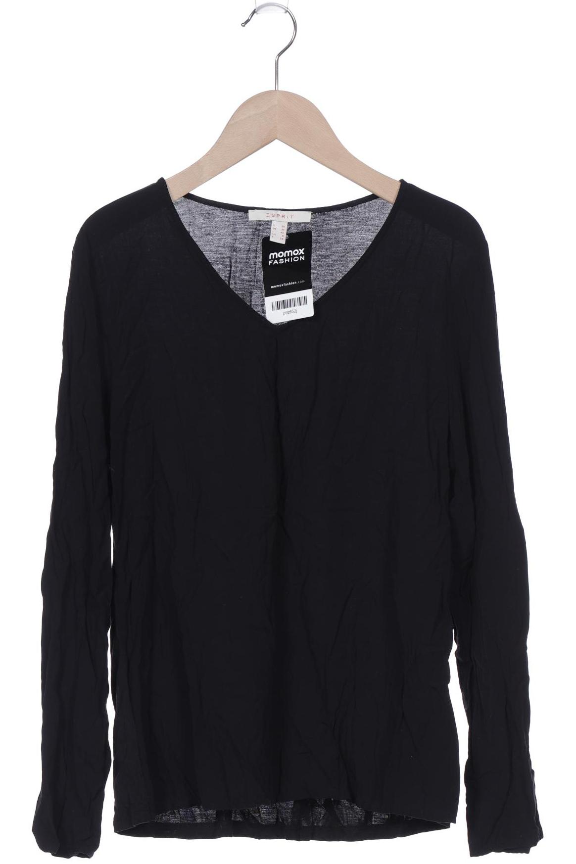 

Esprit Damen Langarmshirt, schwarz, Gr. 36