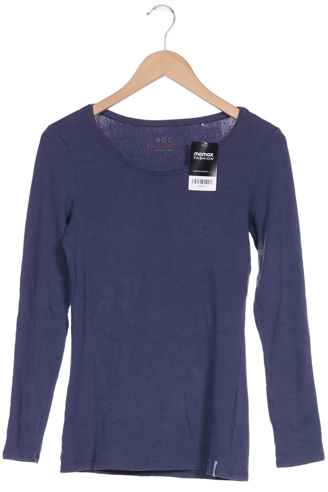 

Esprit Damen Langarmshirt, marineblau, Gr. 36