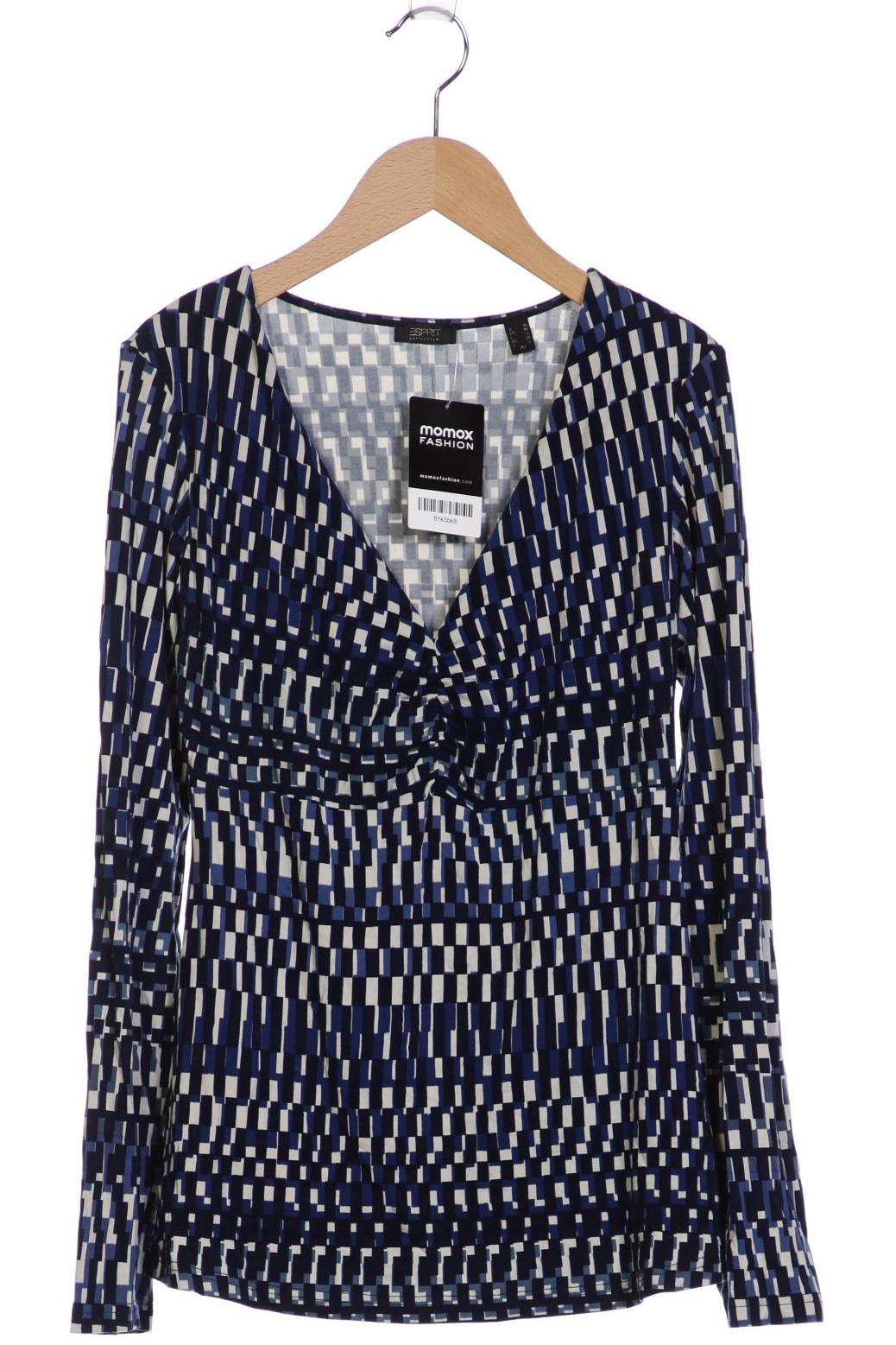

Esprit Damen Langarmshirt, marineblau, Gr. 38