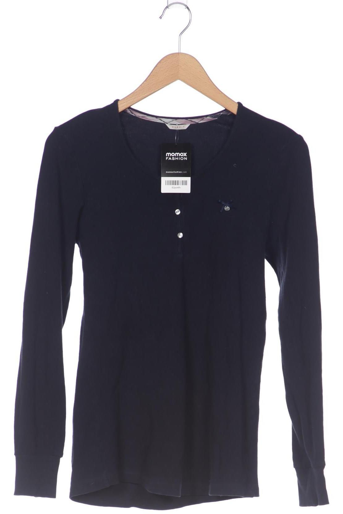 

Esprit Damen Langarmshirt, marineblau, Gr. 40