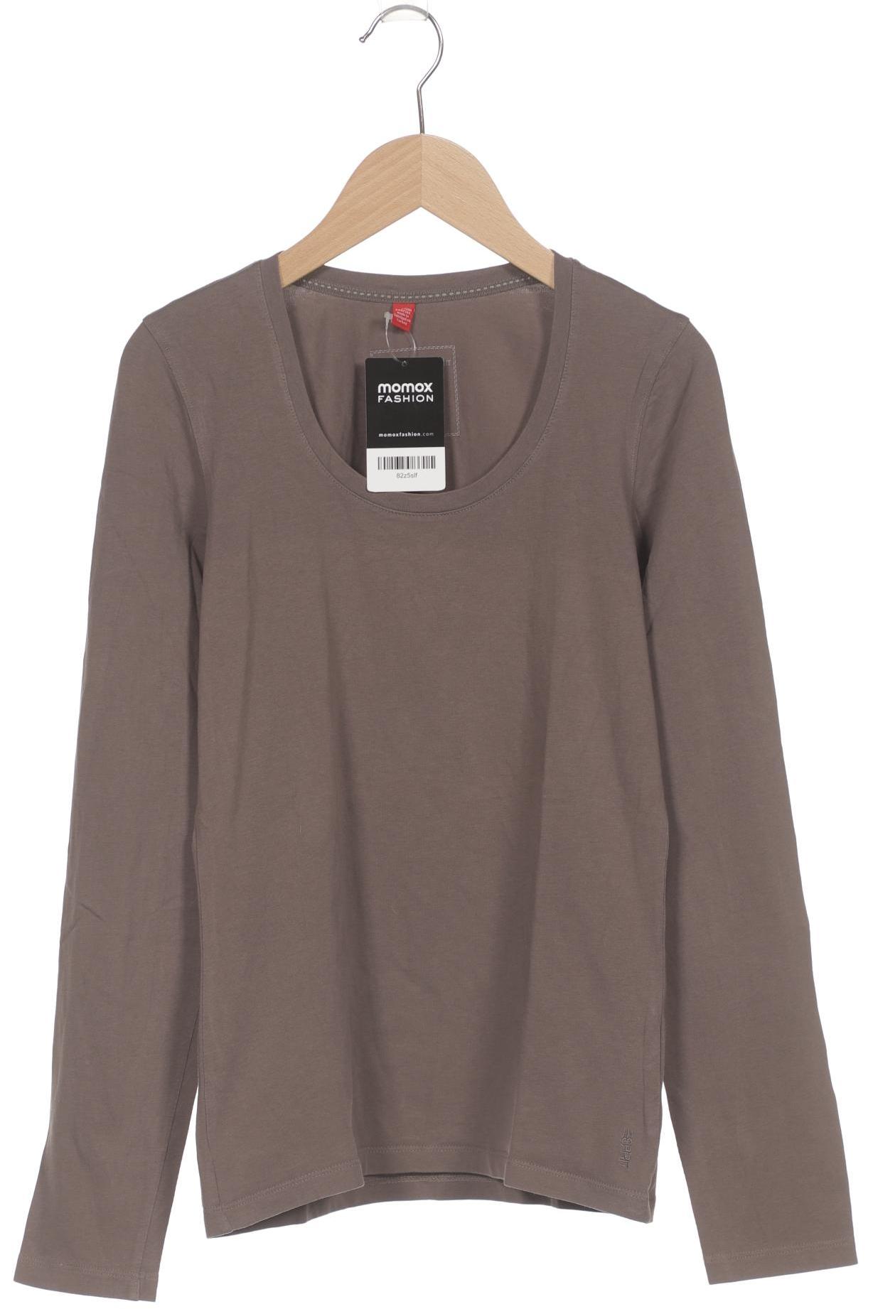 

Esprit Damen Langarmshirt, braun, Gr. 38