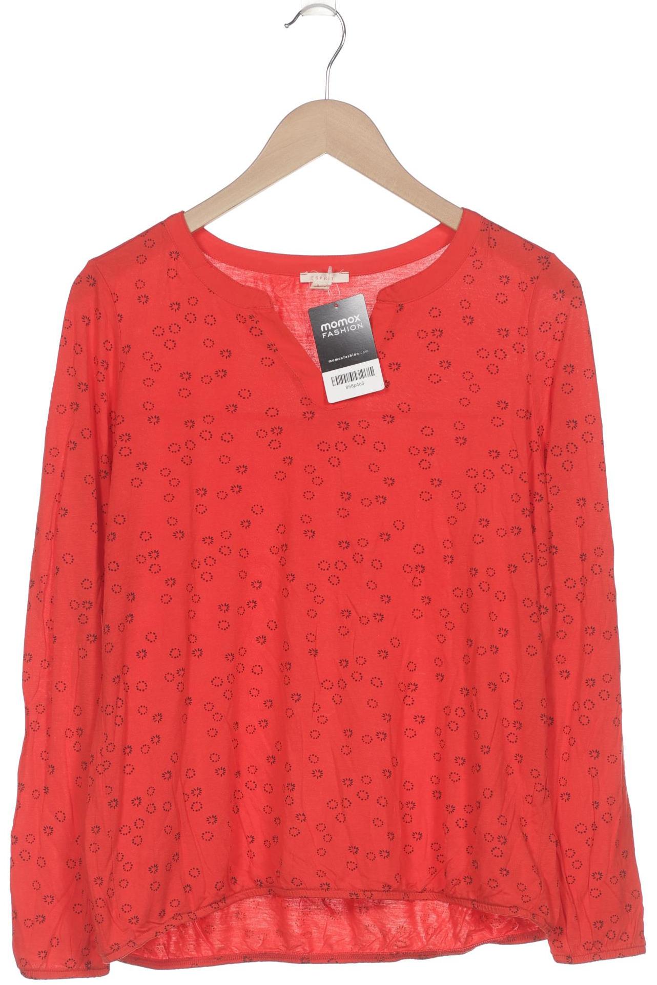 

Esprit Damen Langarmshirt, rot, Gr. 42