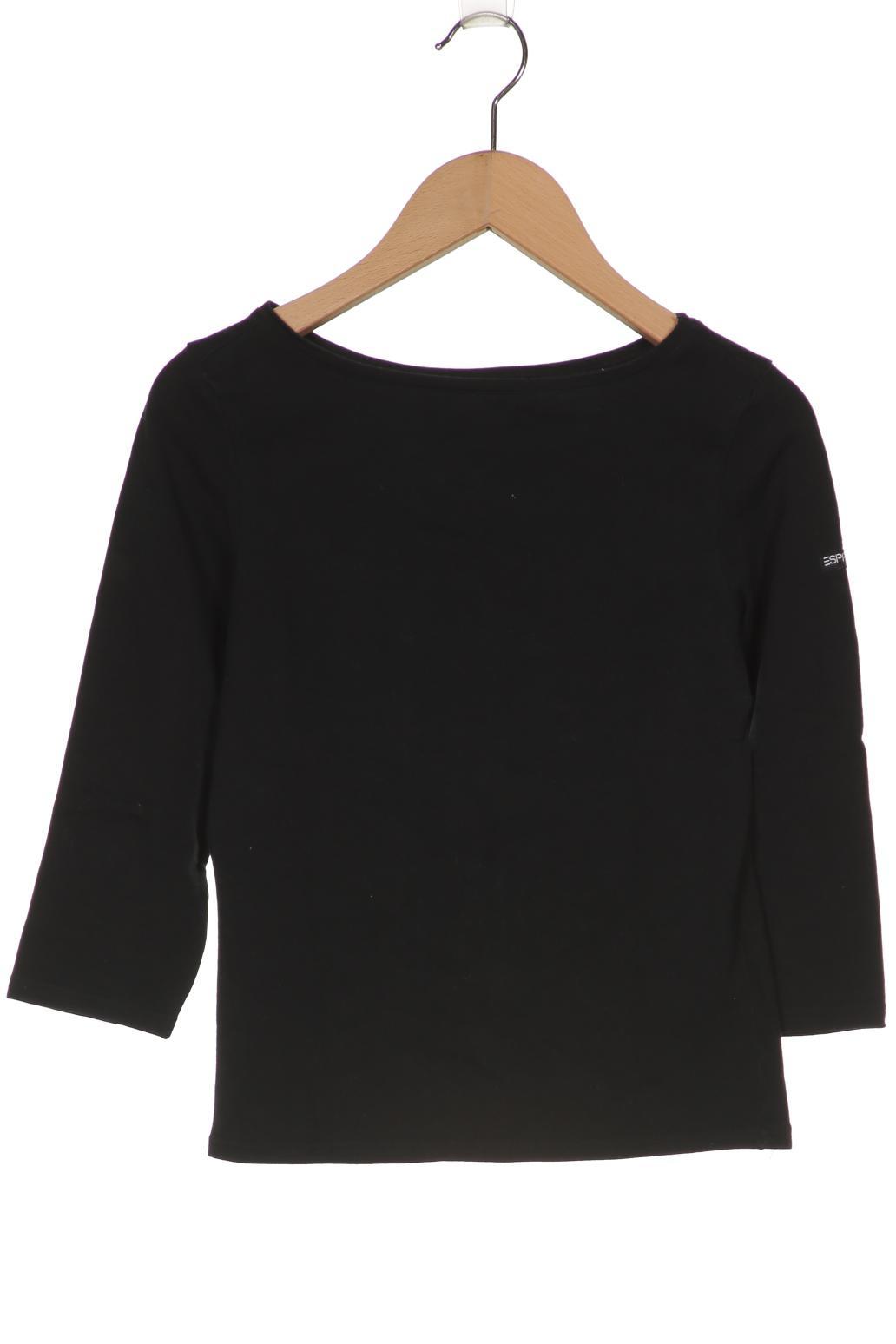 

Esprit Damen Langarmshirt, schwarz, Gr. 36