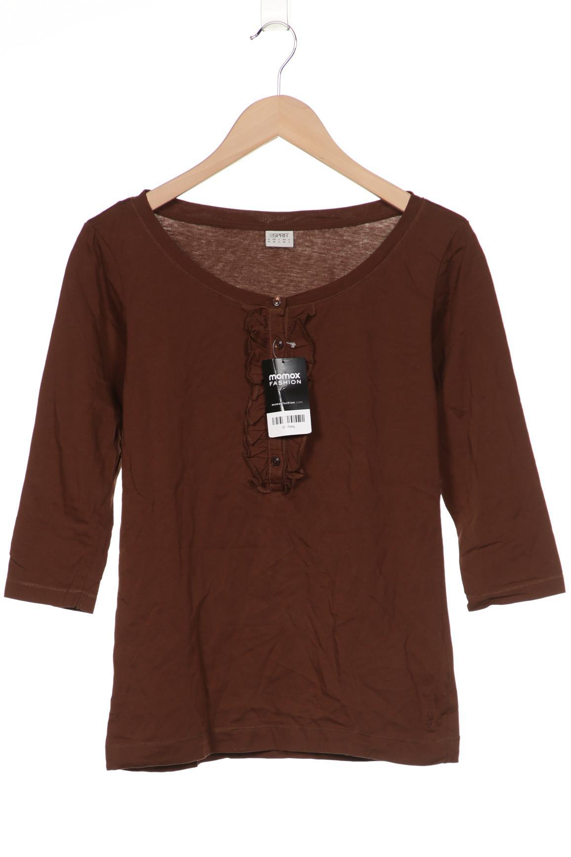 

Esprit Damen Langarmshirt, braun, Gr. 38