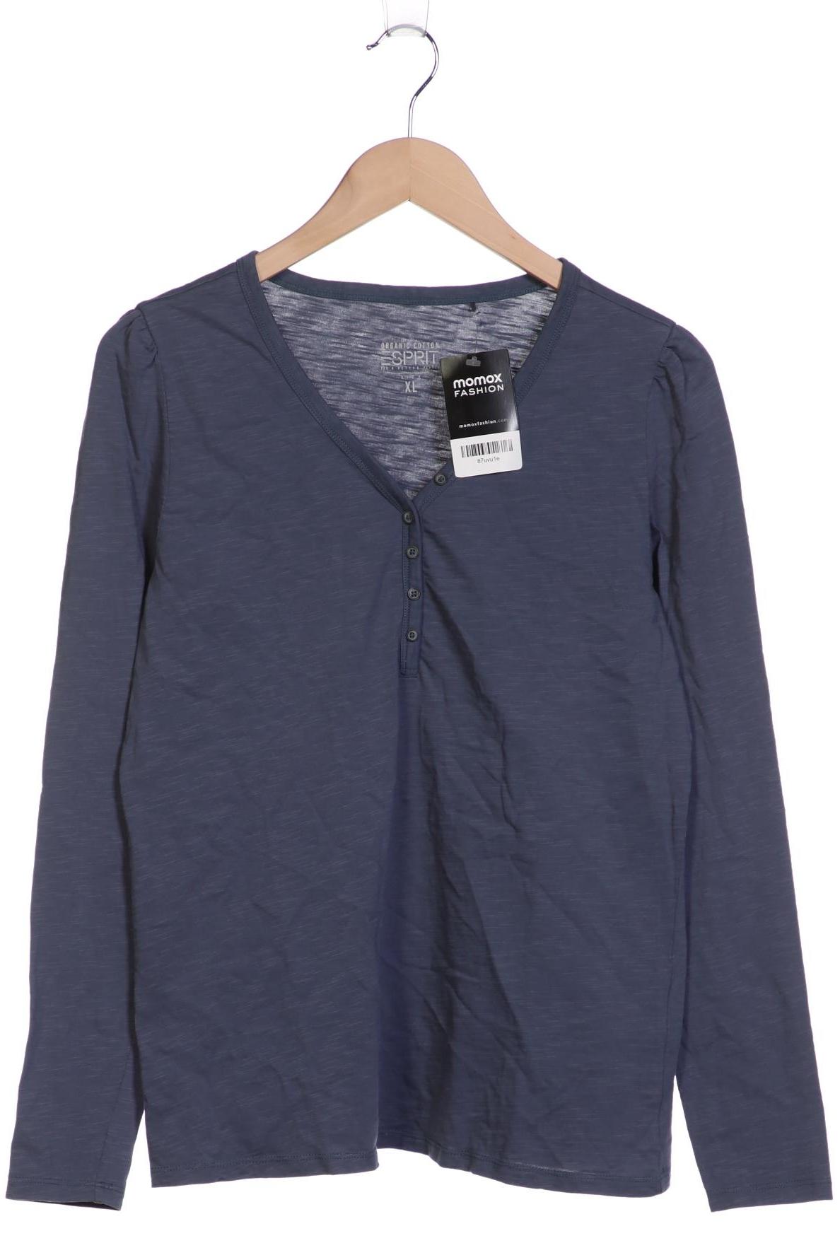 

Esprit Damen Langarmshirt, blau, Gr. 44