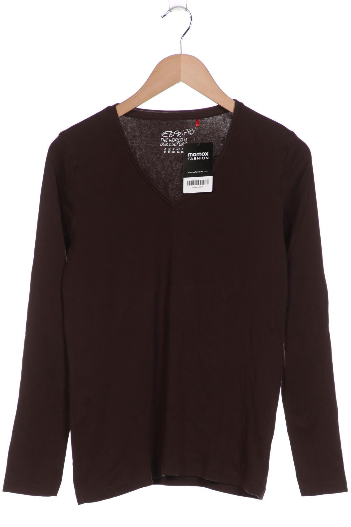 

Esprit Damen Langarmshirt, braun, Gr. 44