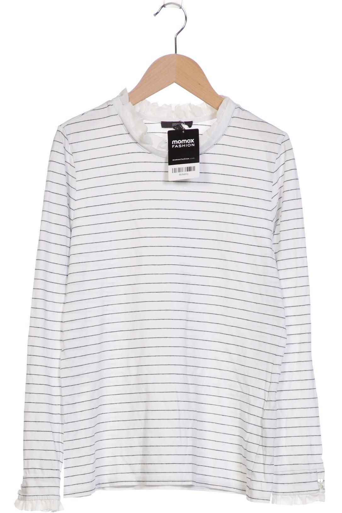 

Esprit Damen Langarmshirt, weiß, Gr. 36